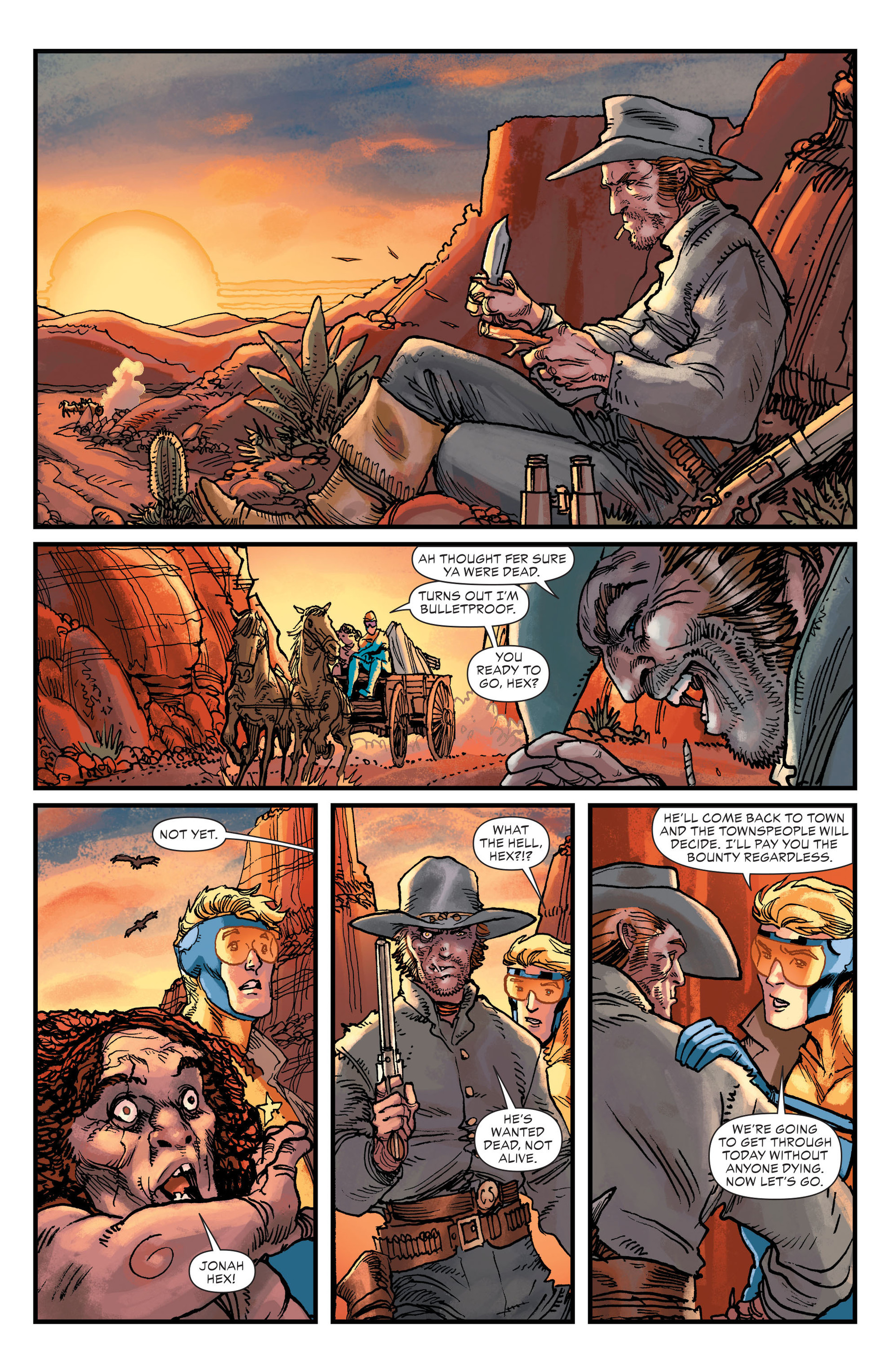 Read online All-Star Western (2011) comic -  Issue #20 - 19