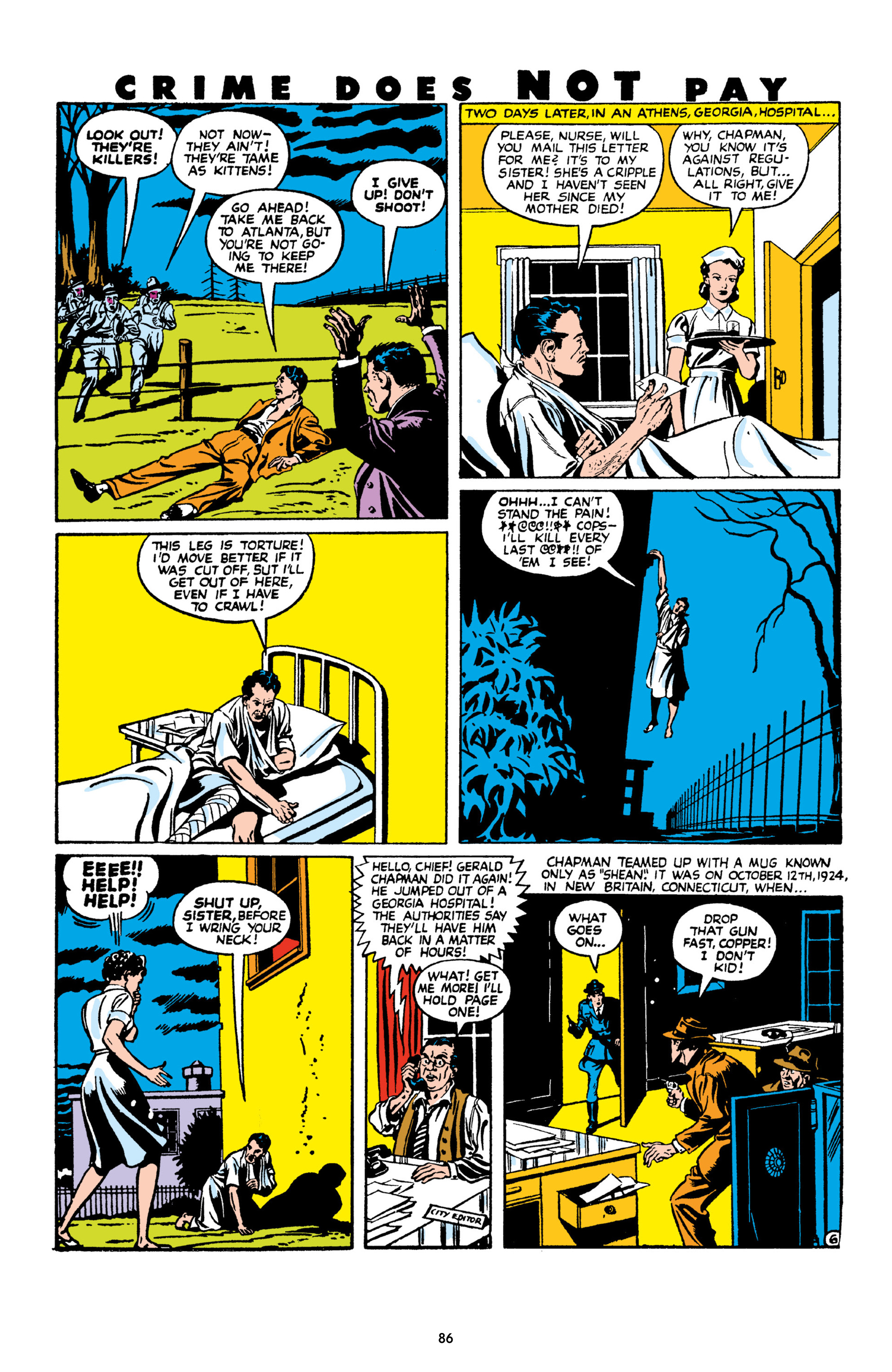 Read online Crime Does Not Pay Archives comic -  Issue # TPB 9 (Part 1) - 88