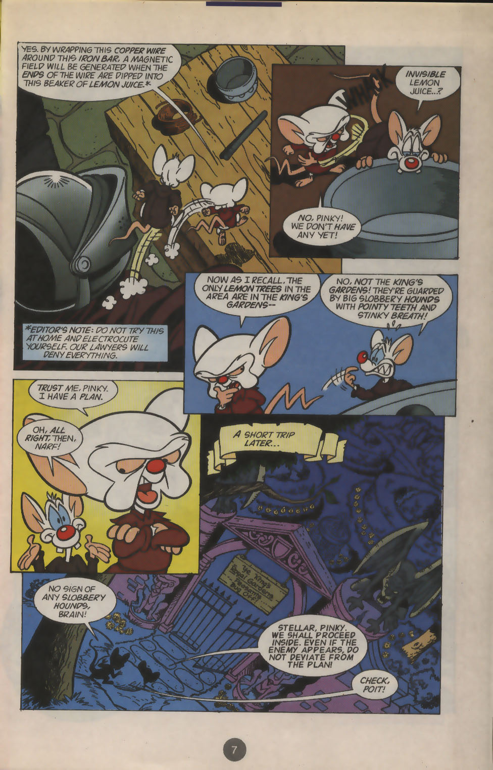 Read online Pinky and The Brain comic -  Issue #2 - 6