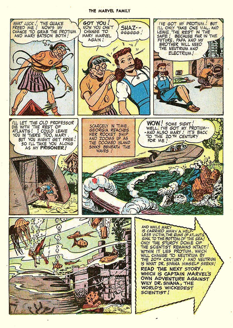 Read online The Marvel Family comic -  Issue #10 - 19