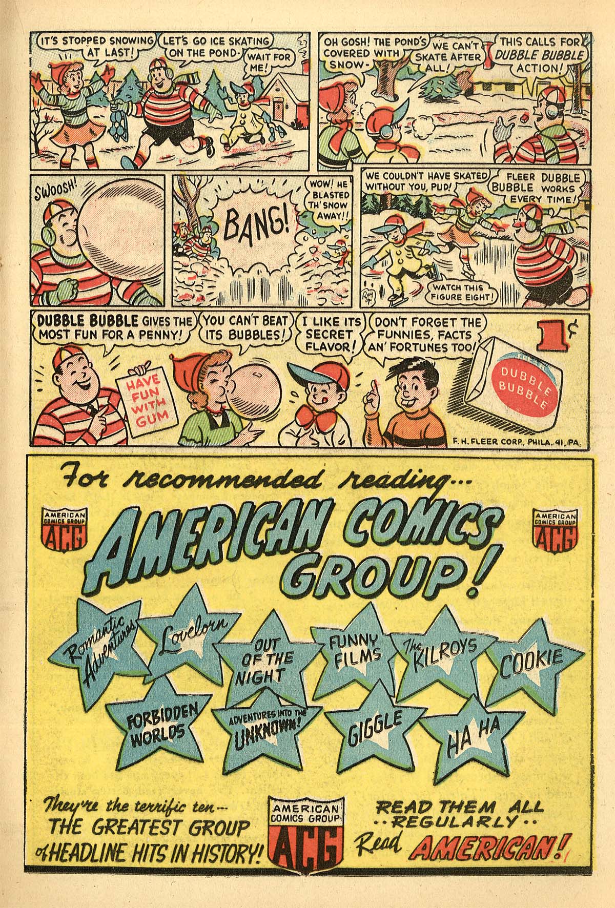 Read online Adventures Into The Unknown comic -  Issue #49 - 19
