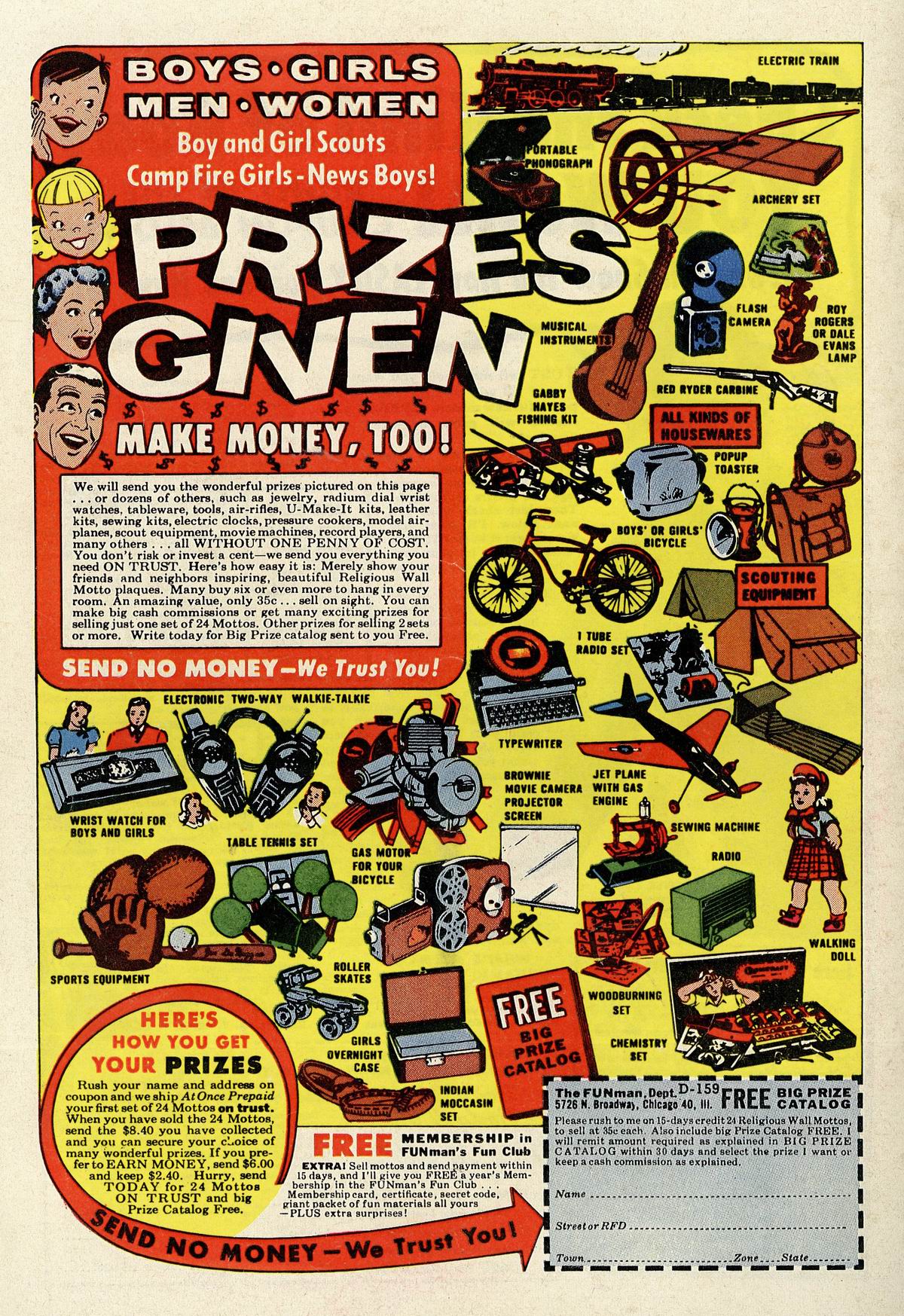 Read online Adventures Into The Unknown comic -  Issue #108 - 36