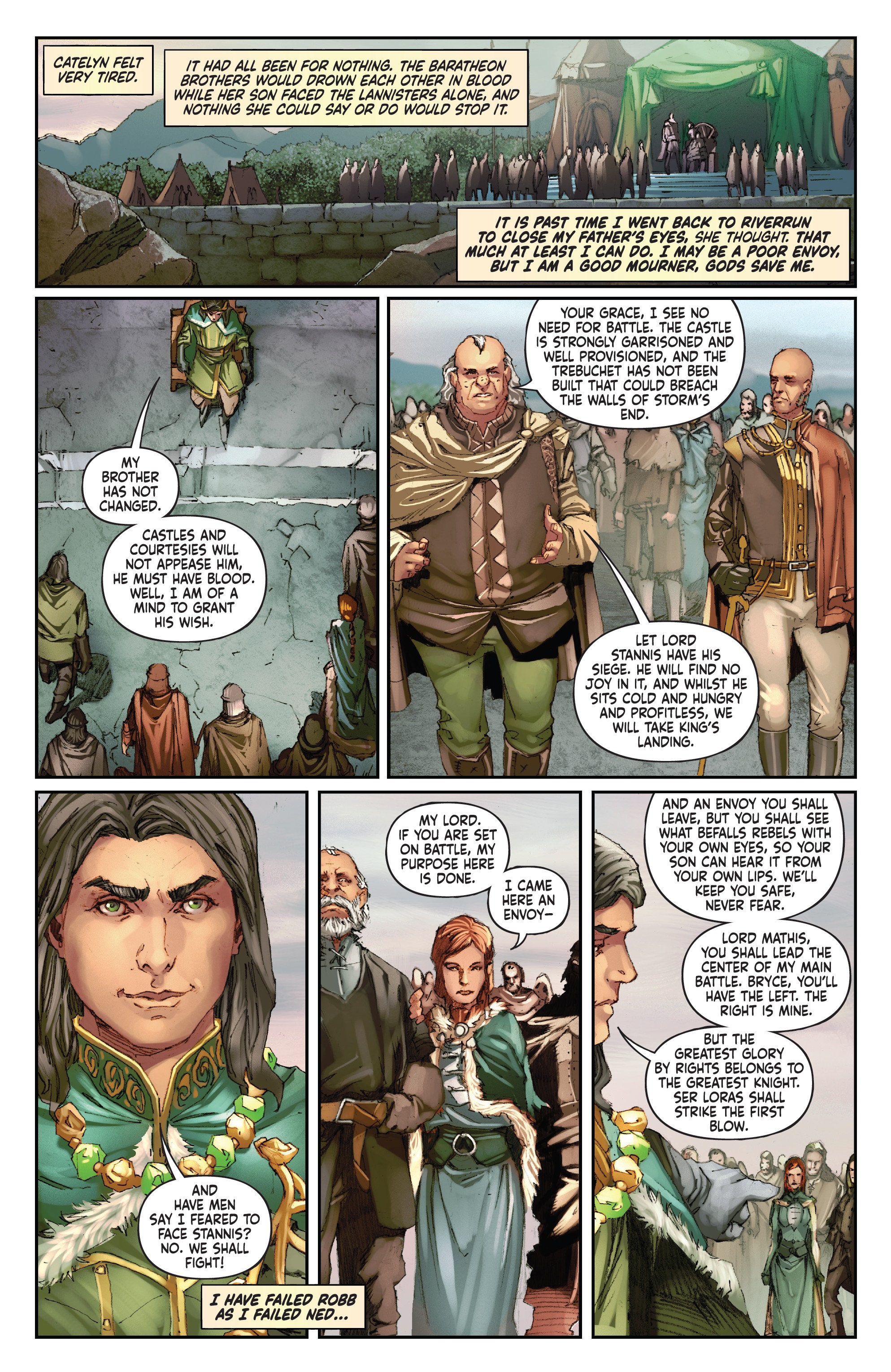 Read online A Clash of Kings comic -  Issue #15 - 13