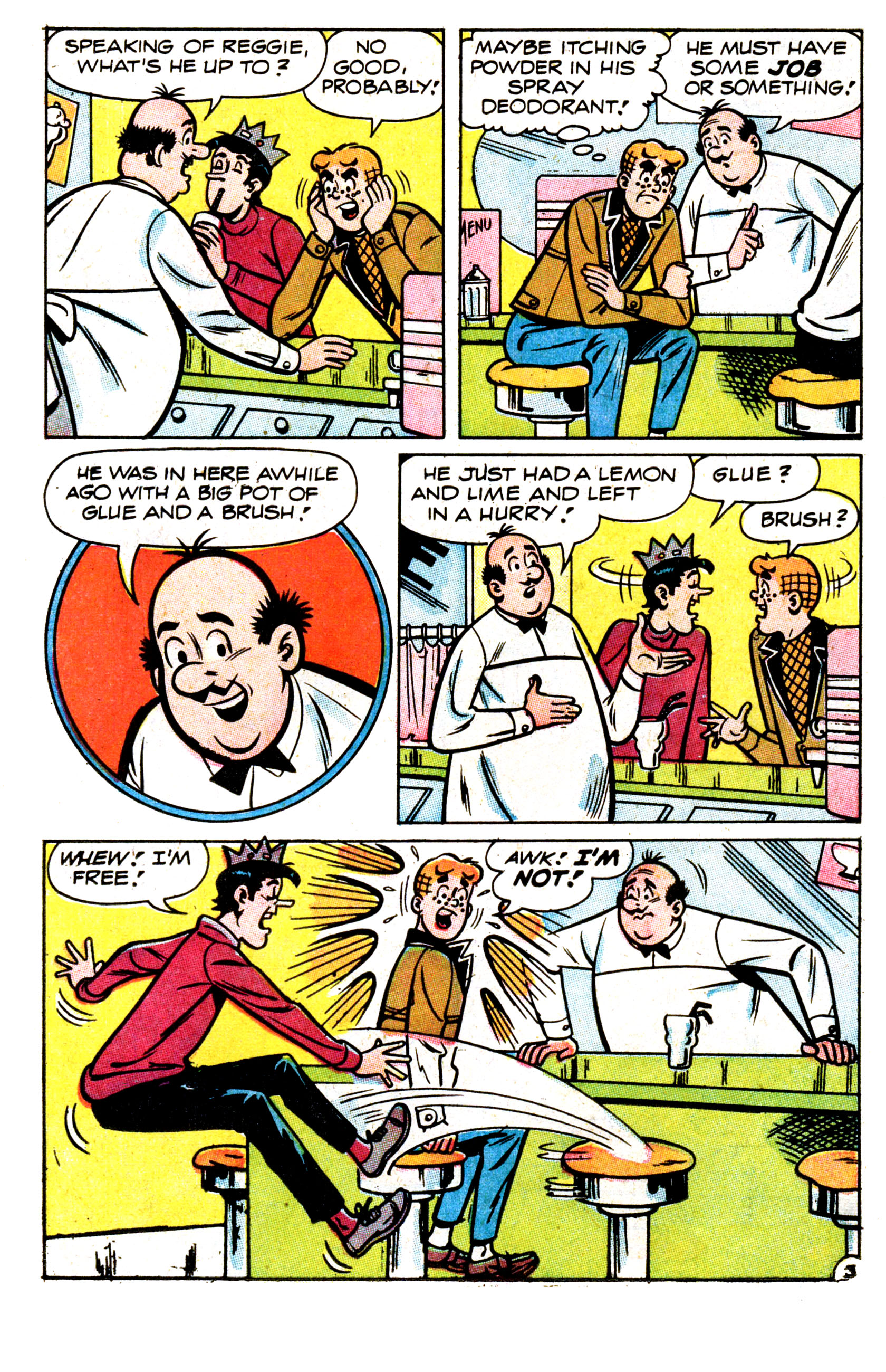 Read online Reggie and Me (1966) comic -  Issue #28 - 21