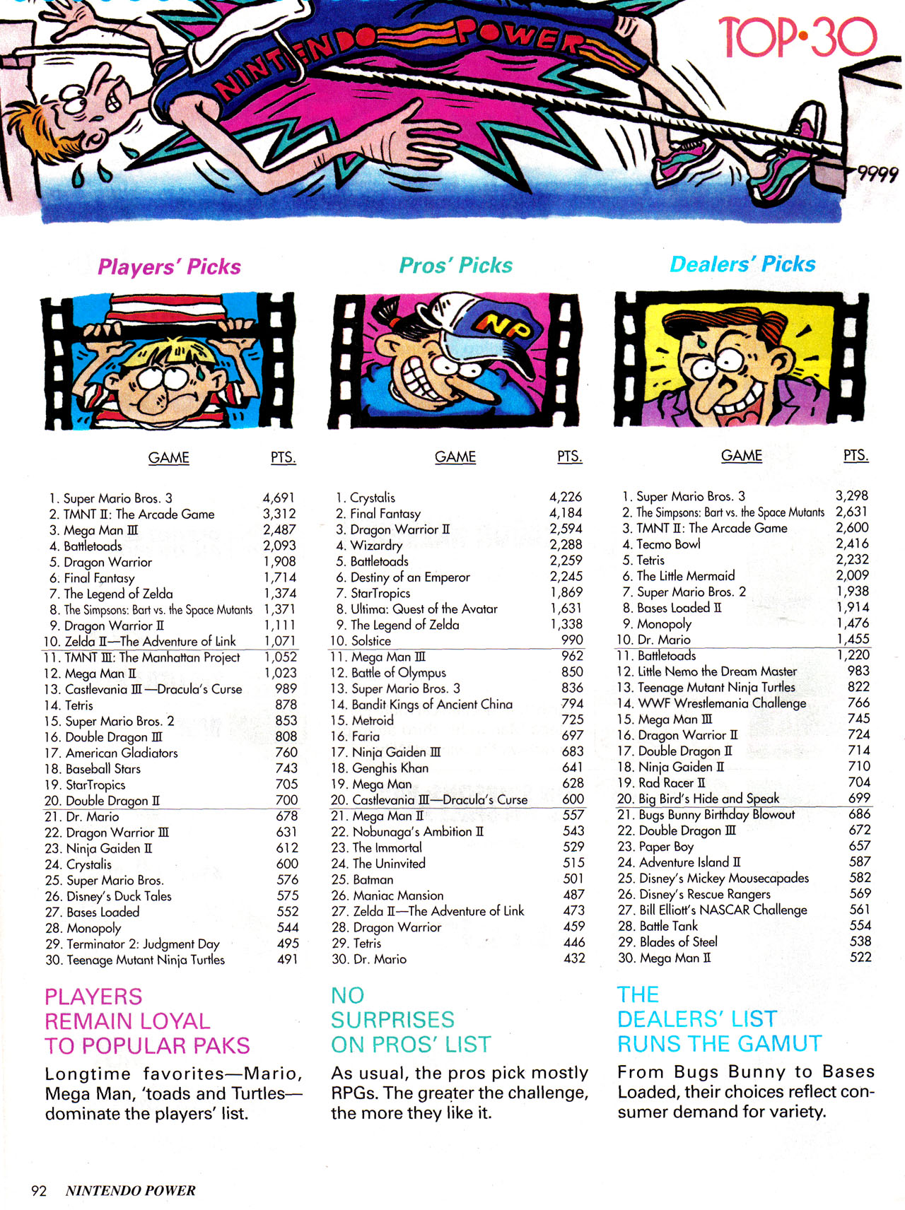 Read online Nintendo Power comic -  Issue #31 - 100