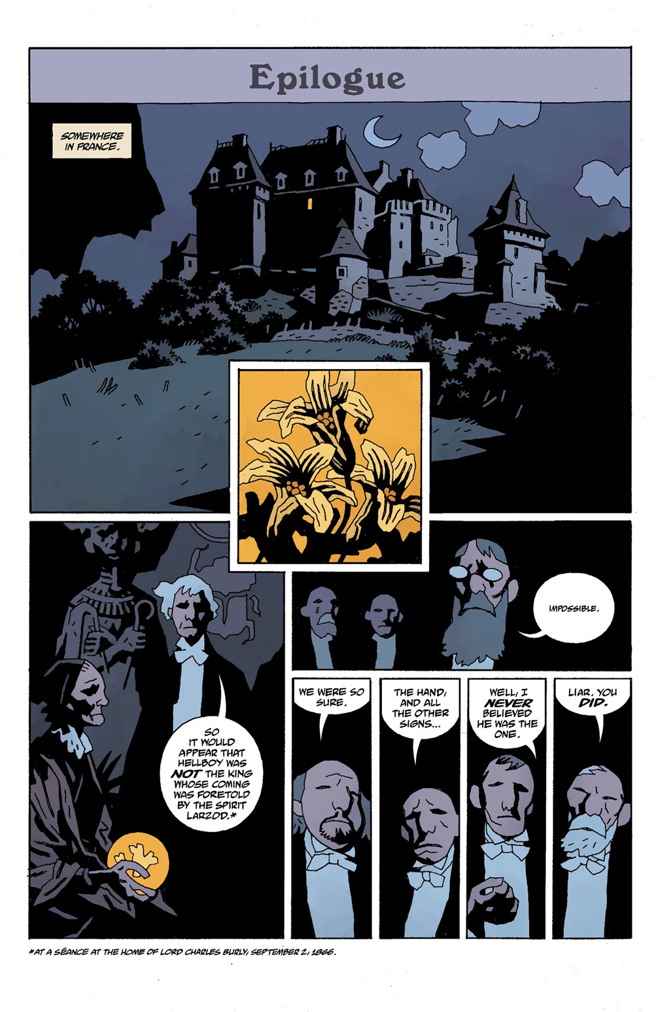 Read online Hellboy: The Storm And The Fury comic -  Issue # TPB - 166