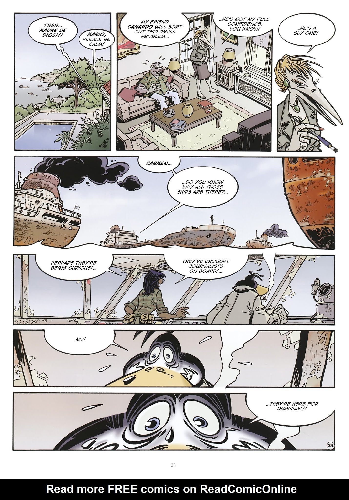 Read online Une enquête de l'inspecteur Canardo comic -  Issue #14 - 29
