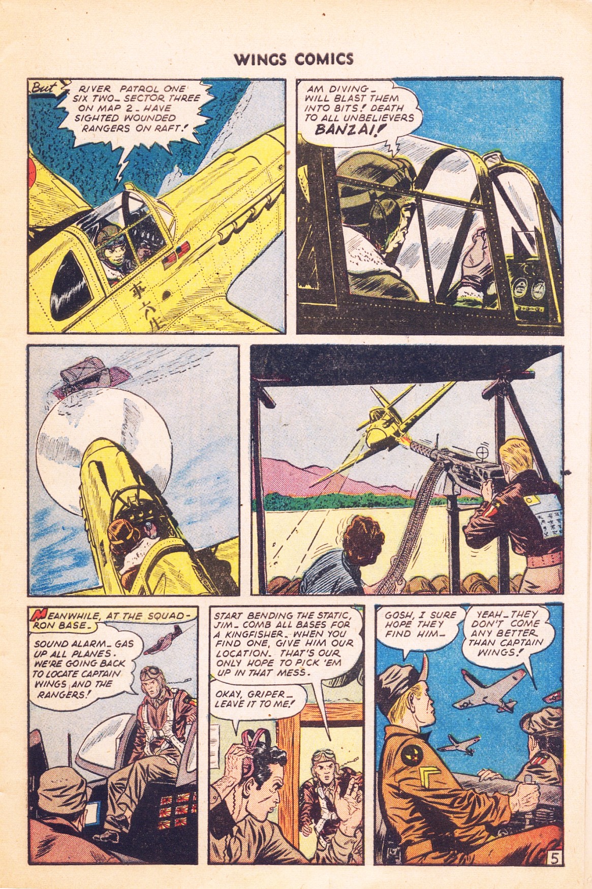 Read online Wings Comics comic -  Issue #57 - 7