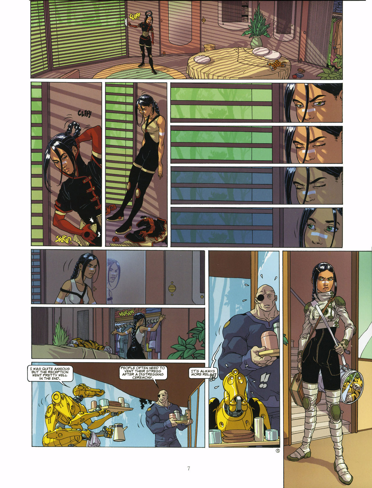 Read online Wake comic -  Issue #8 - 9