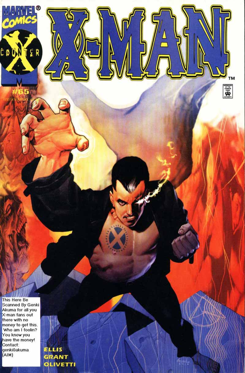 Read online X-Man comic -  Issue #65 - 1