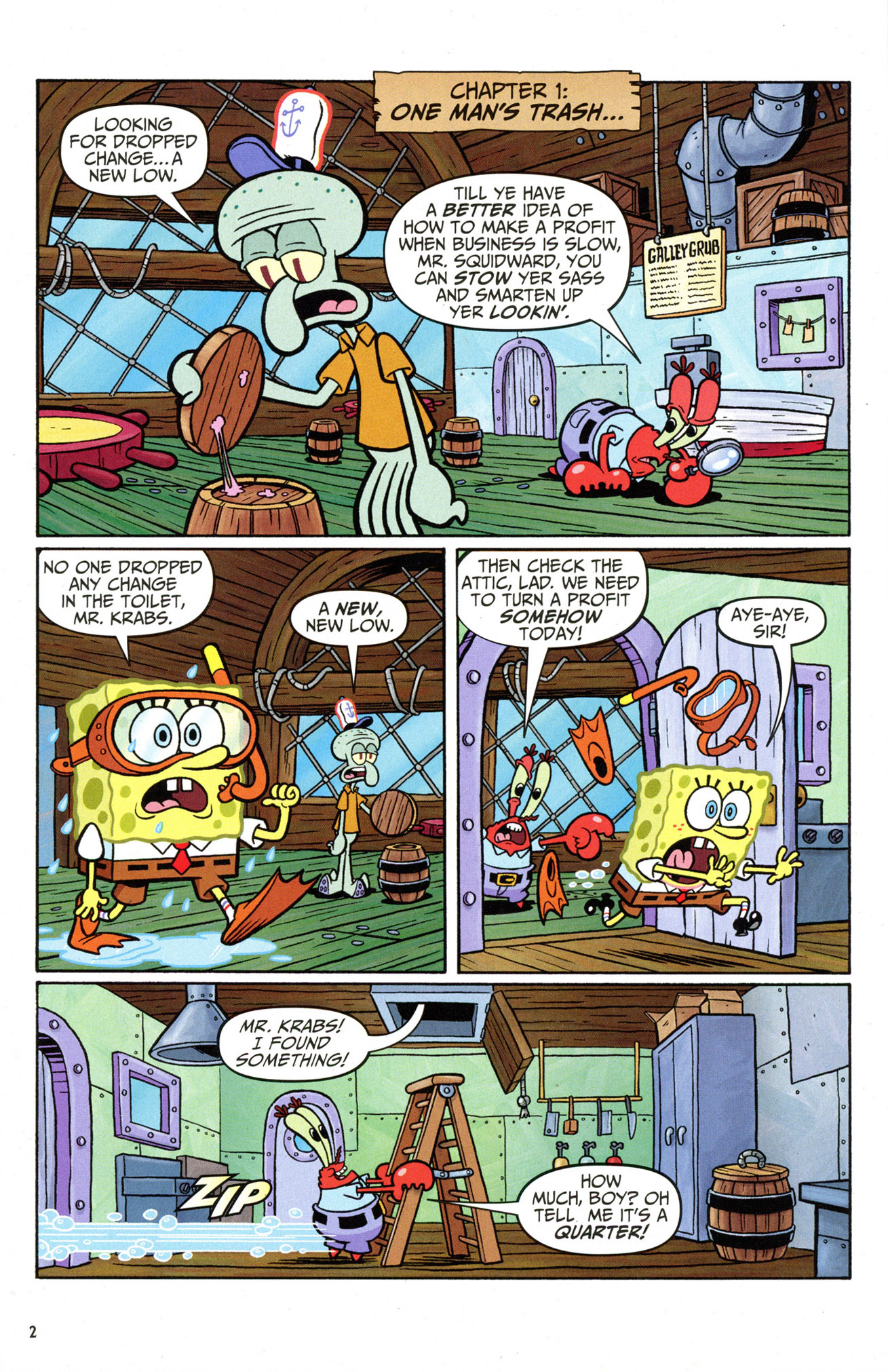 Read online SpongeBob Comics comic -  Issue #28 - 5
