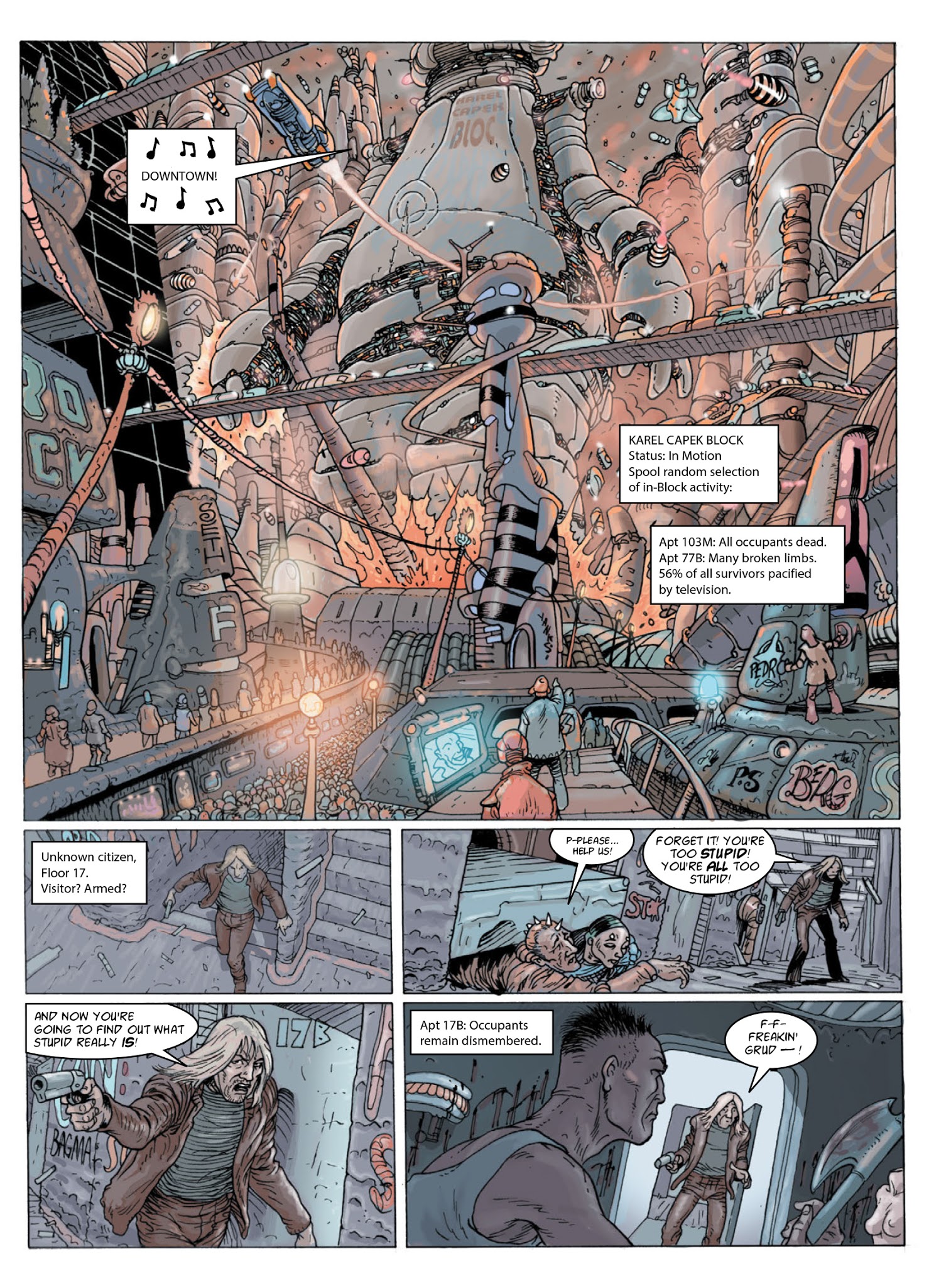 Read online Judge Anderson: The Psi Files comic -  Issue # TPB 5 - 48