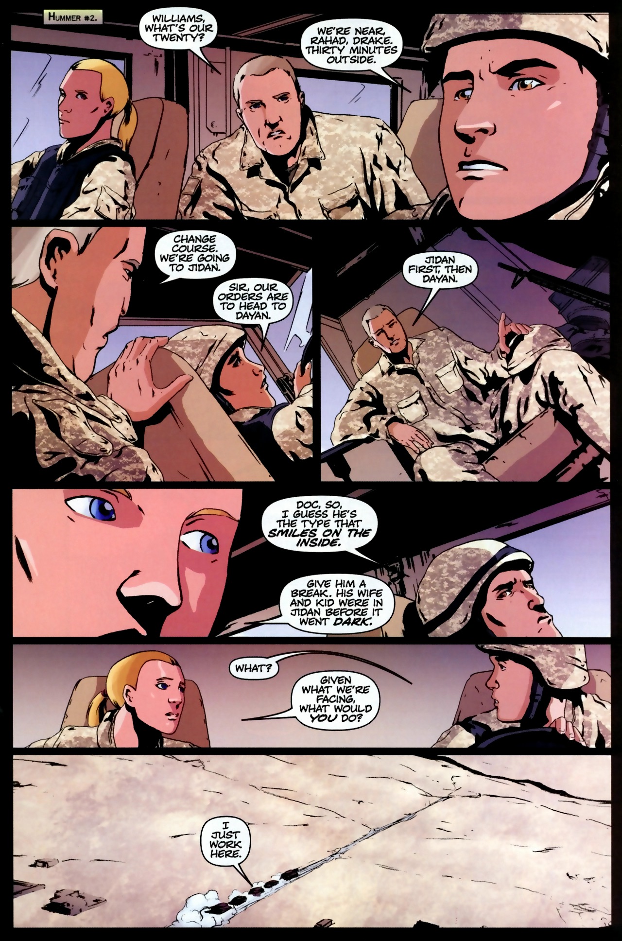 Read online ZMD: Zombies of Mass Destruction comic -  Issue #3 - 5