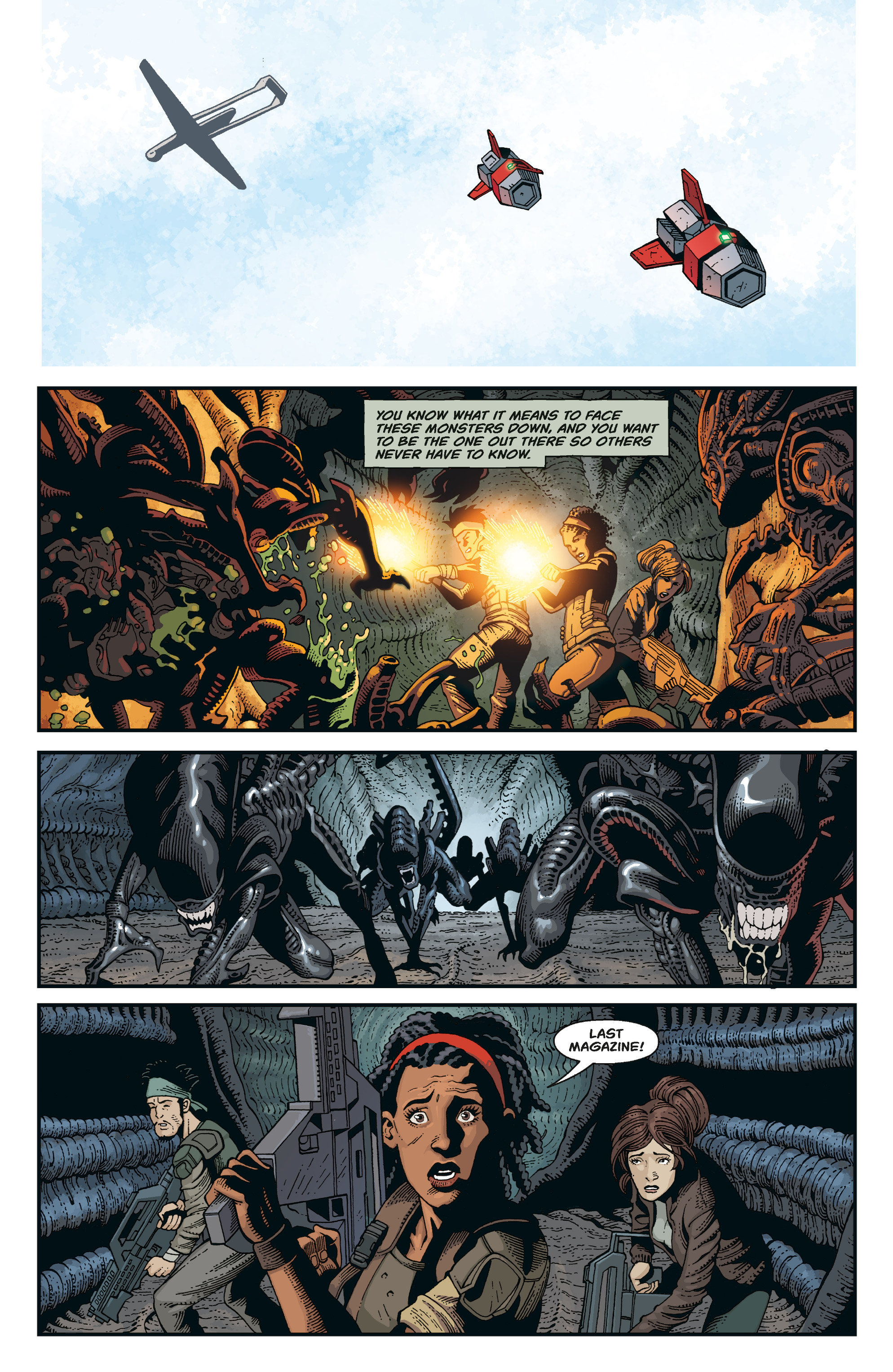 Read online Aliens: Rescue comic -  Issue #4 - 16