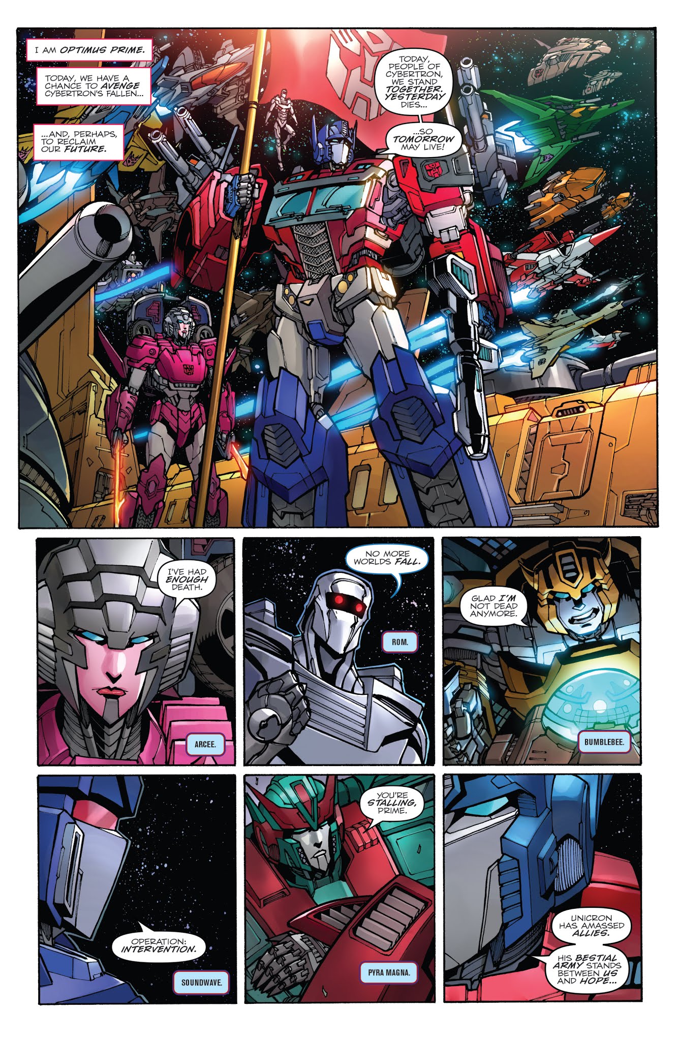 Read online Transformers: Unicron comic -  Issue #1 - 7