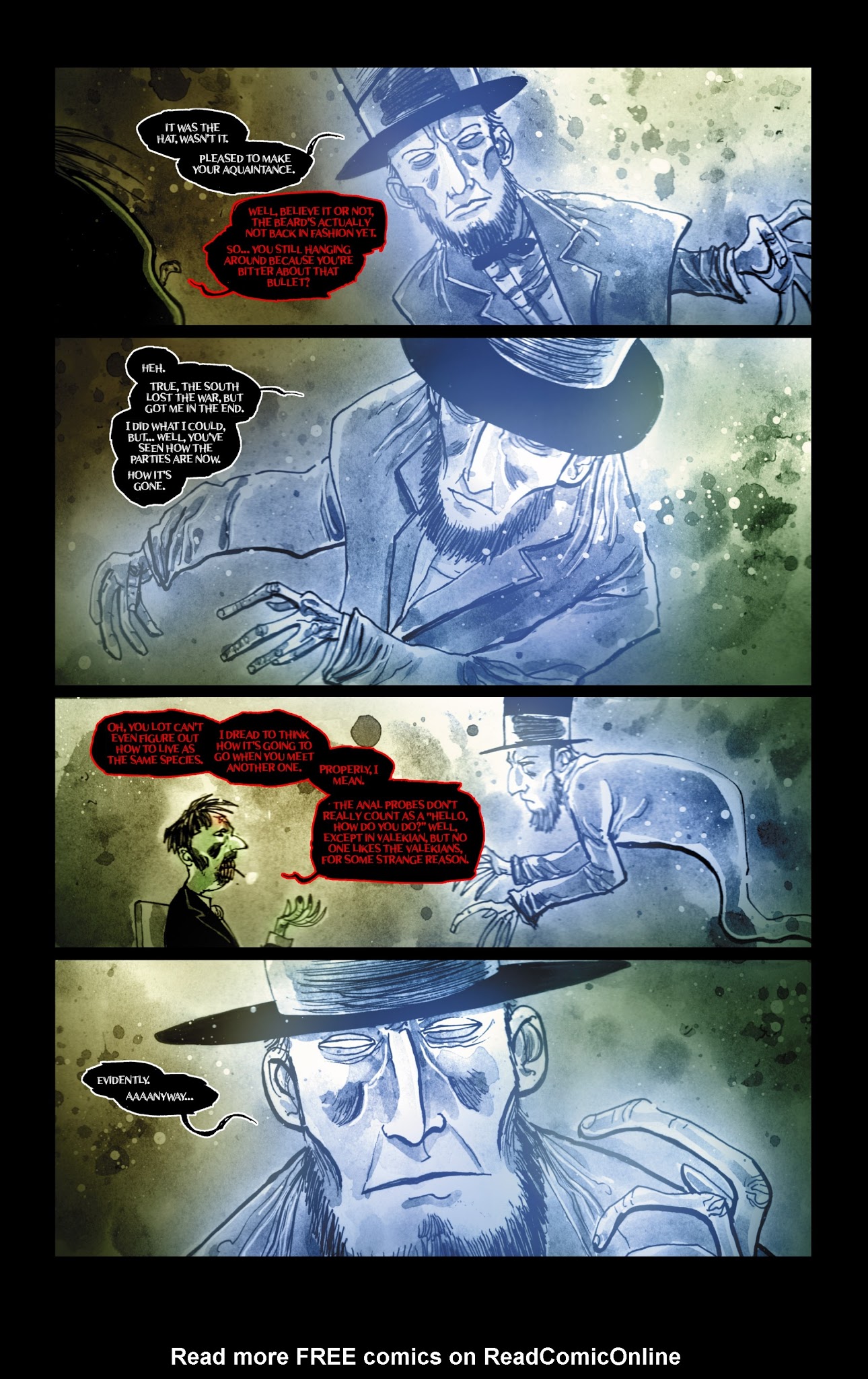 Read online Wormwood Gentleman Corpse: Mr. Wormwood Goes To Washington comic -  Issue #2 - 8