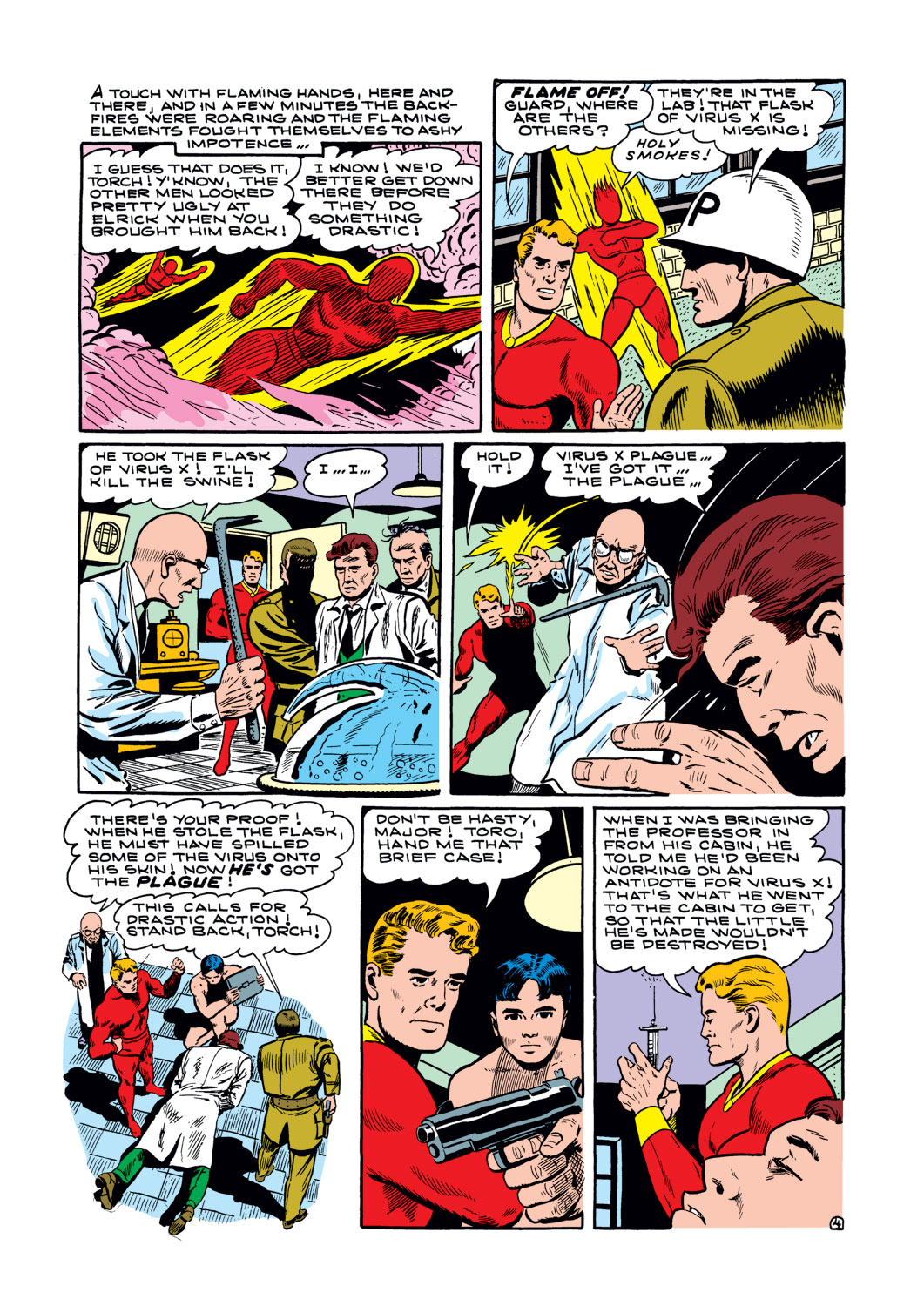 Read online Sub-Mariner Comics comic -  Issue #34 - 17
