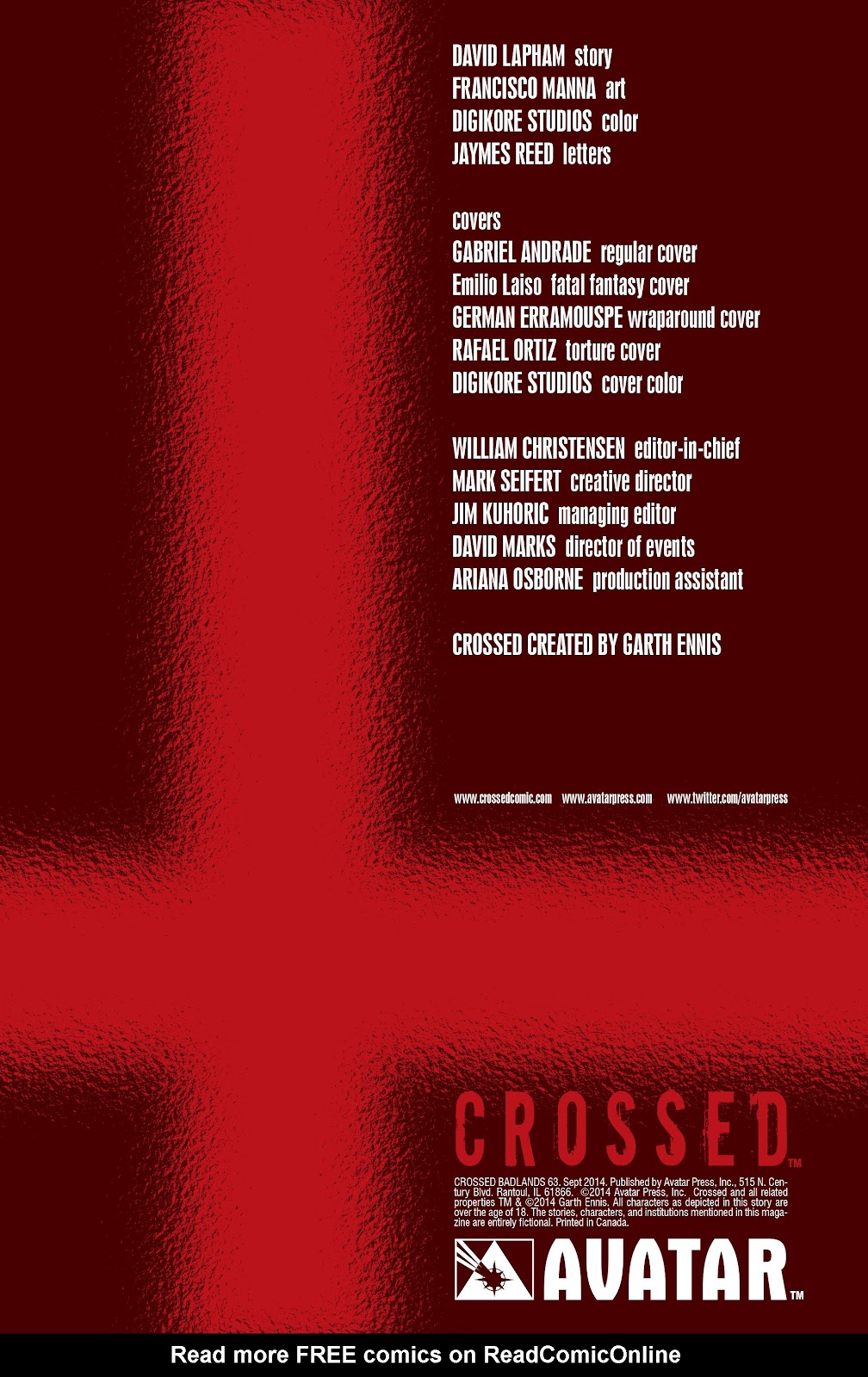 Crossed: Badlands issue 63 - Page 6
