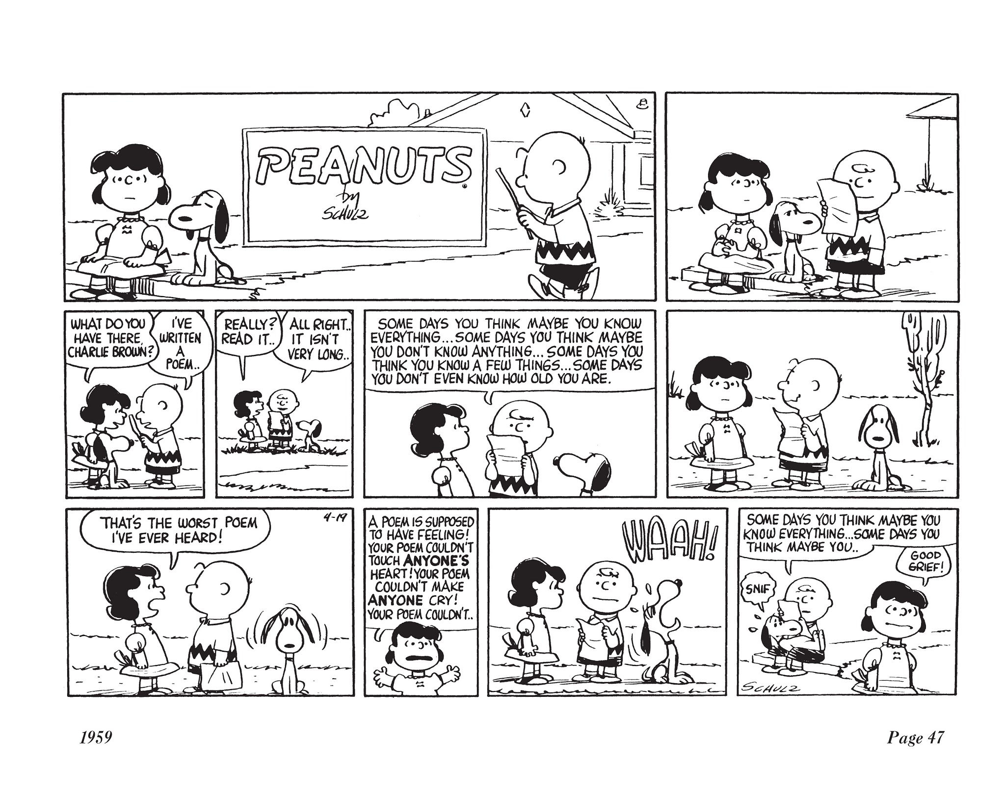 Read online The Complete Peanuts comic -  Issue # TPB 5 - 63