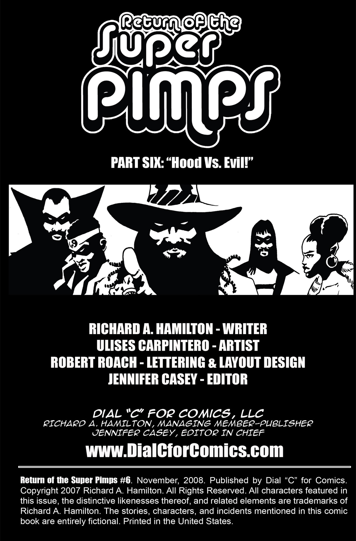 Read online Return of the Super Pimps comic -  Issue #6 - 3