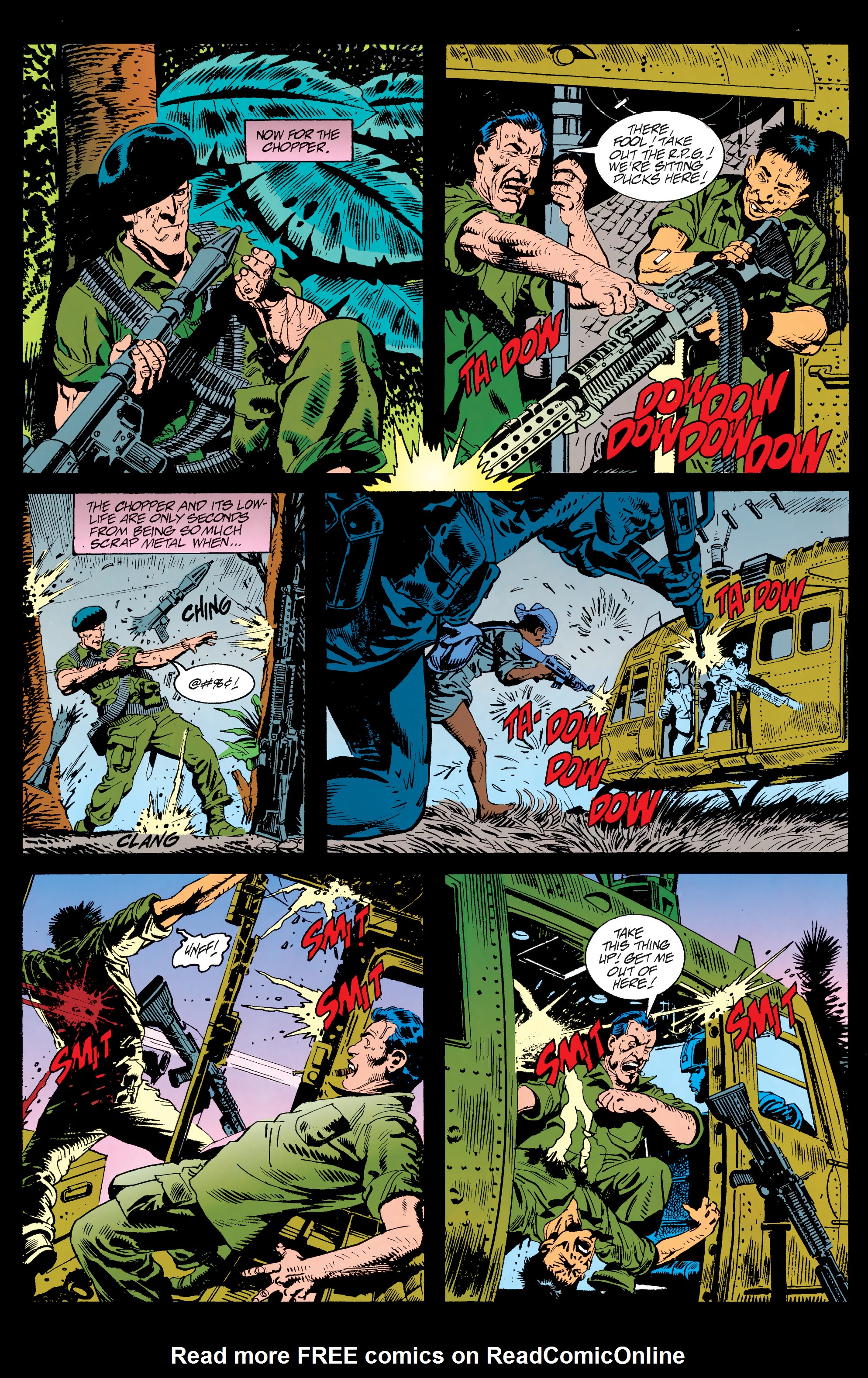 Read online The Punisher Invades the 'Nam comic -  Issue # TPB (Part 2) - 33