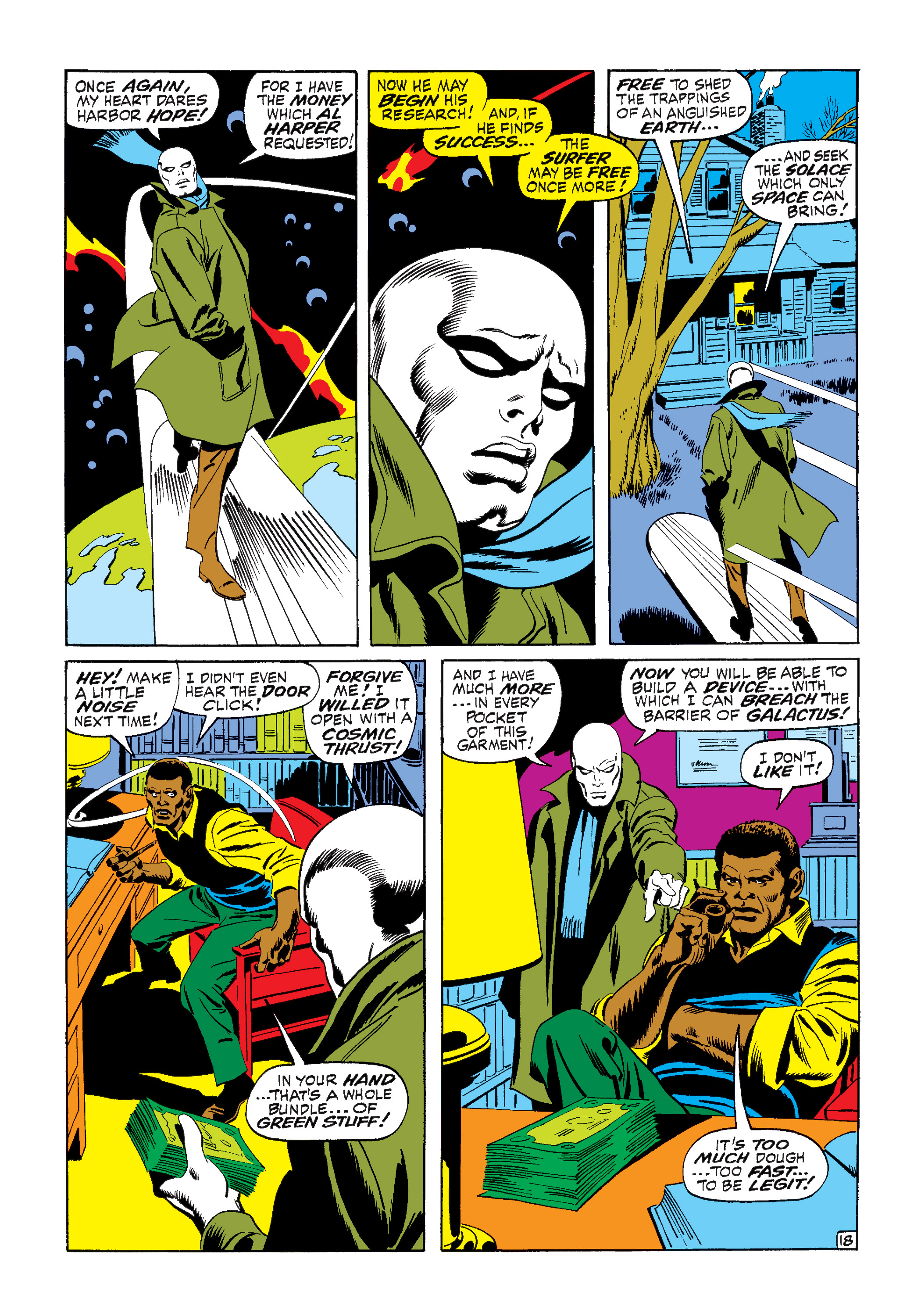 Read online Marvel Masterworks: The Silver Surfer comic -  Issue # TPB 1 (Part 2) - 86
