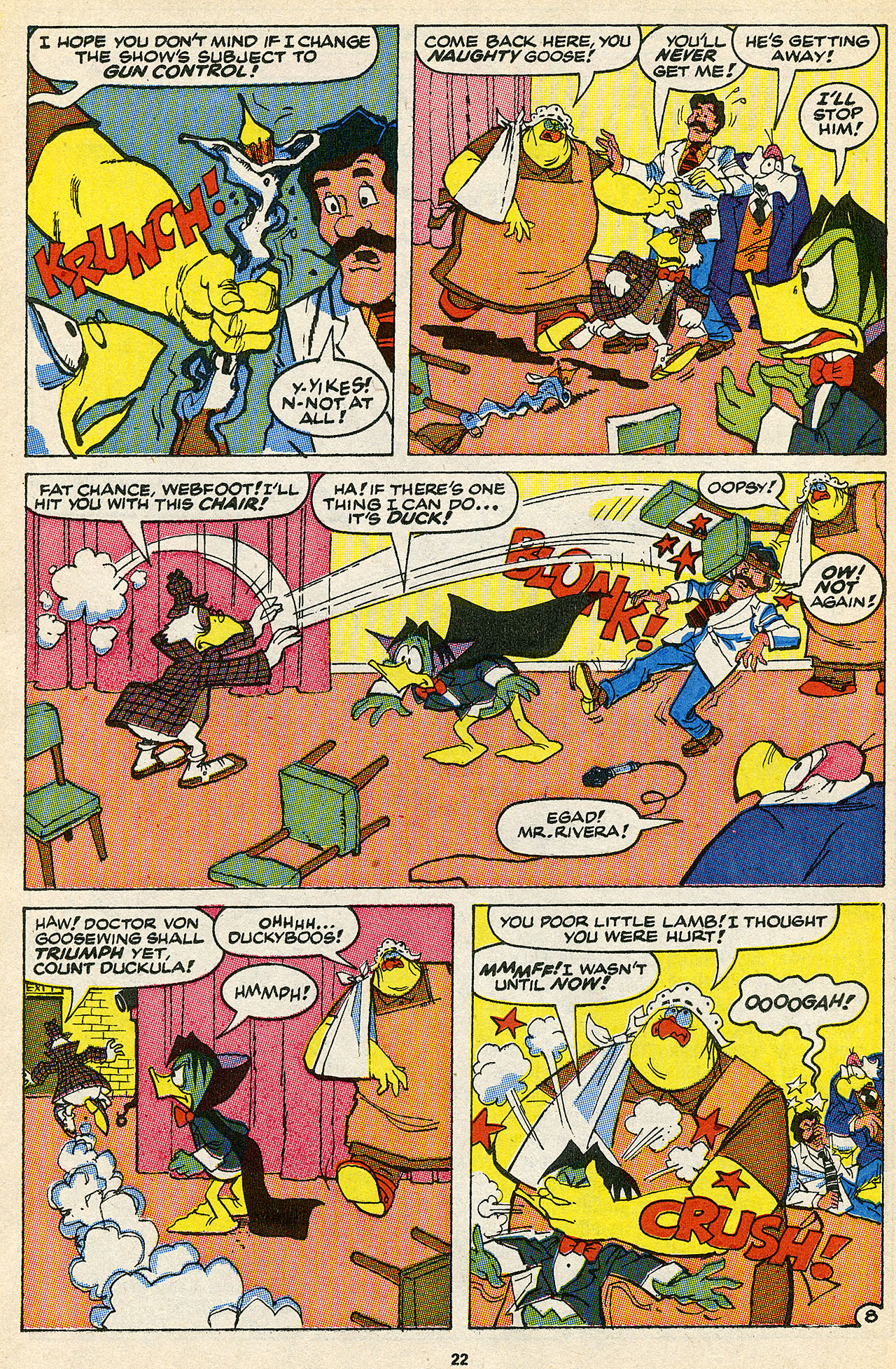 Read online Count Duckula comic -  Issue #8 - 23