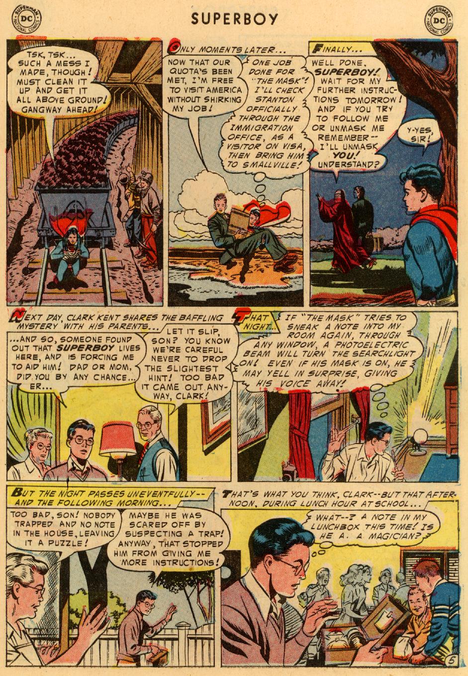 Read online Superboy (1949) comic -  Issue #36 - 30