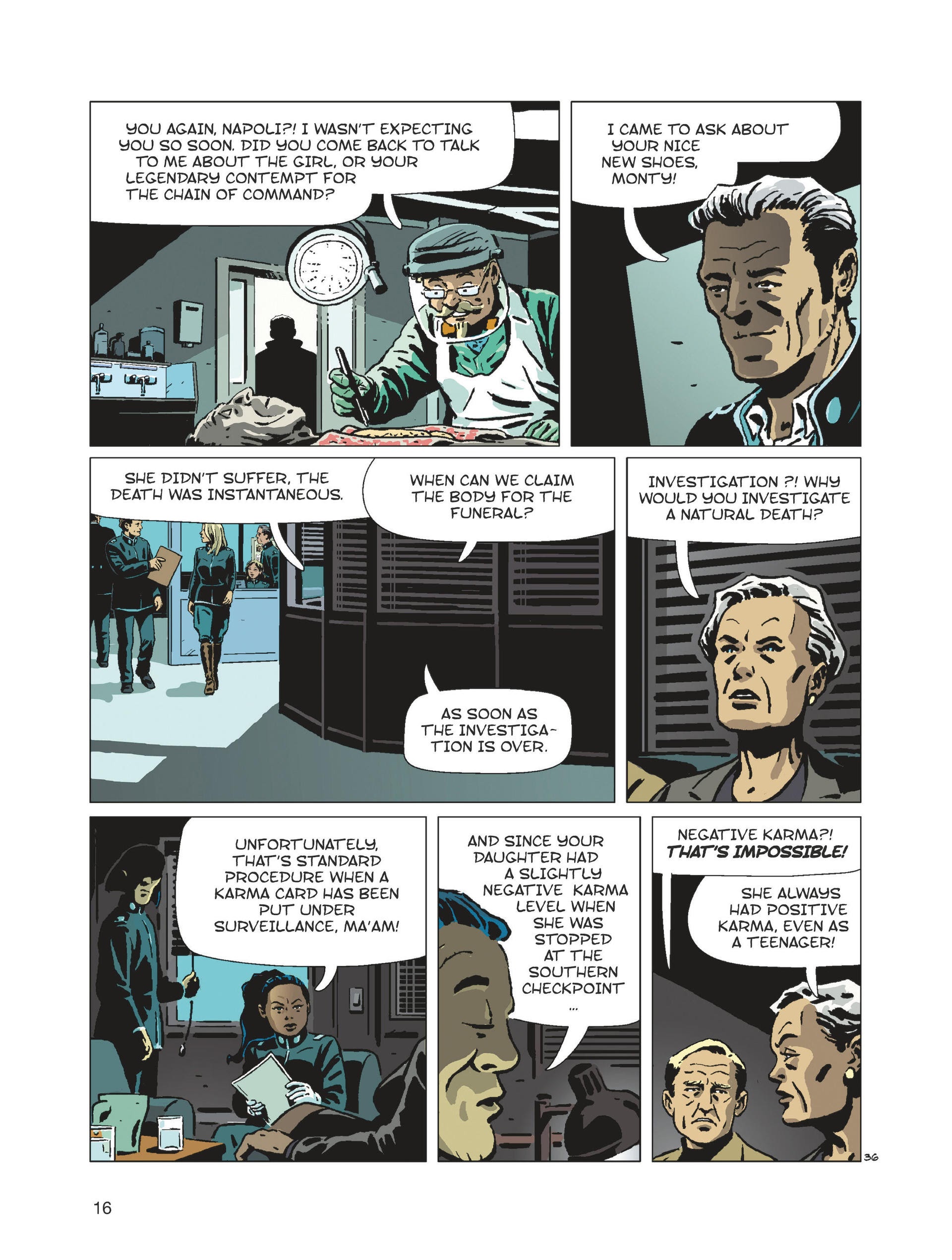 Read online Karma City comic -  Issue #2 - 16