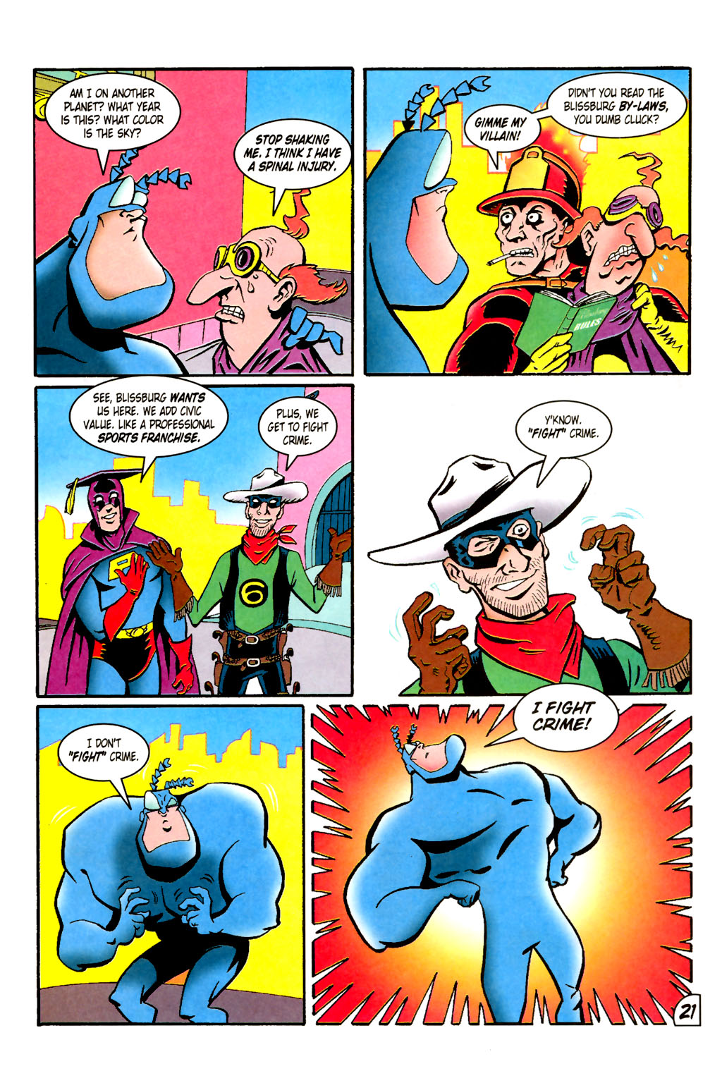 Read online The Tick: Days of Drama comic -  Issue #1 - 25