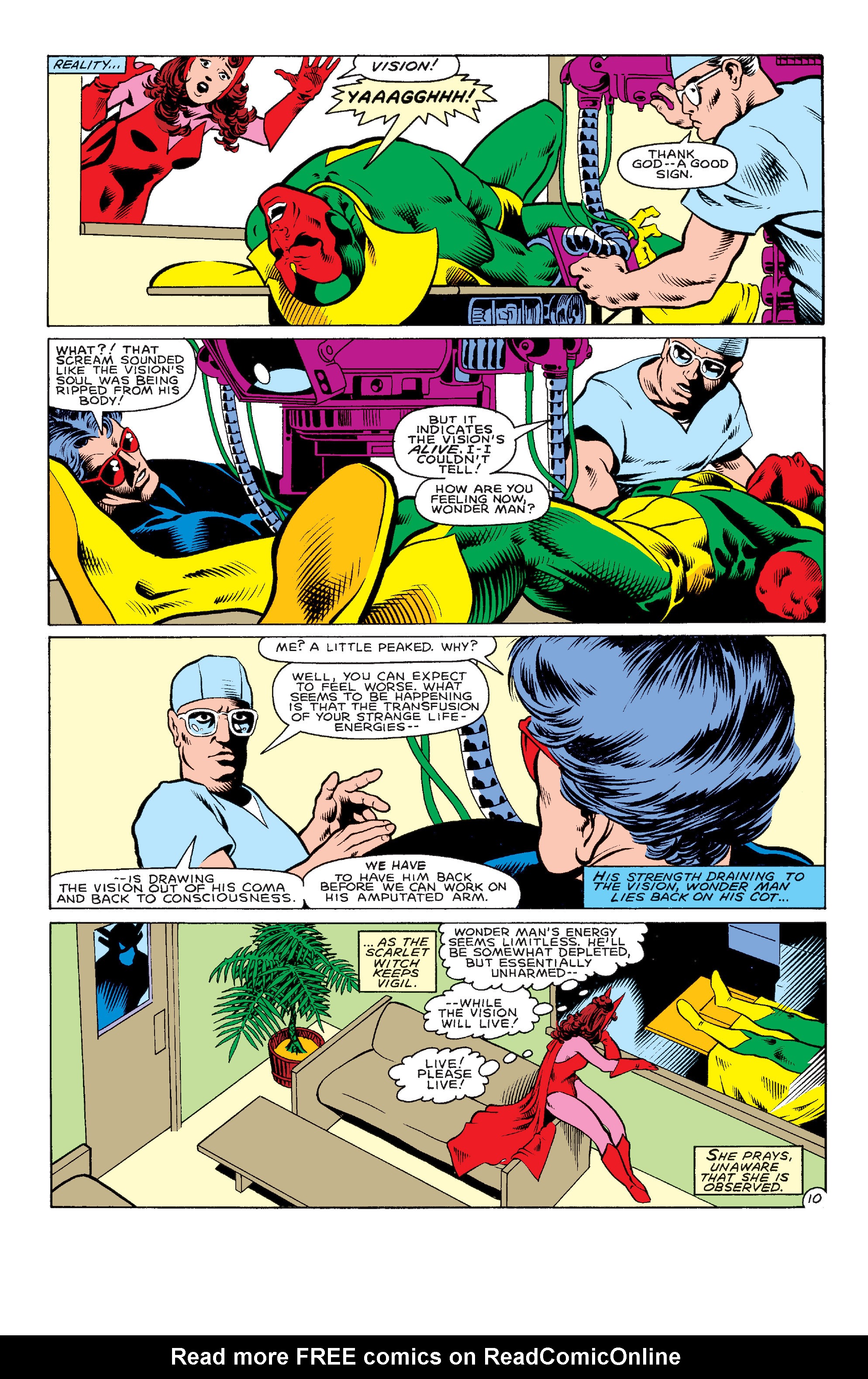Read online The Vision and the Scarlet Witch (1982) comic -  Issue #3 - 11