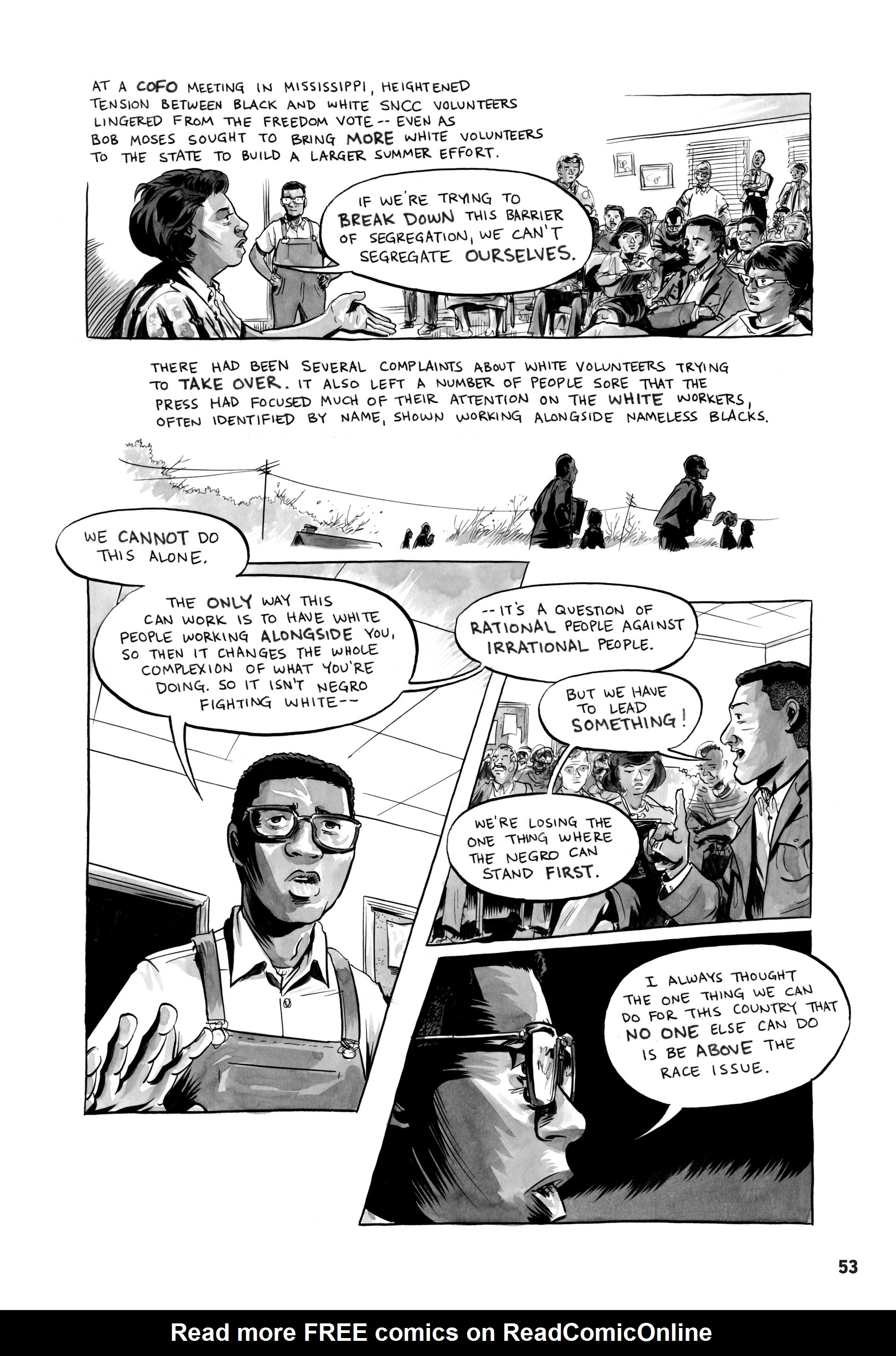 Read online March comic -  Issue #3 - 51