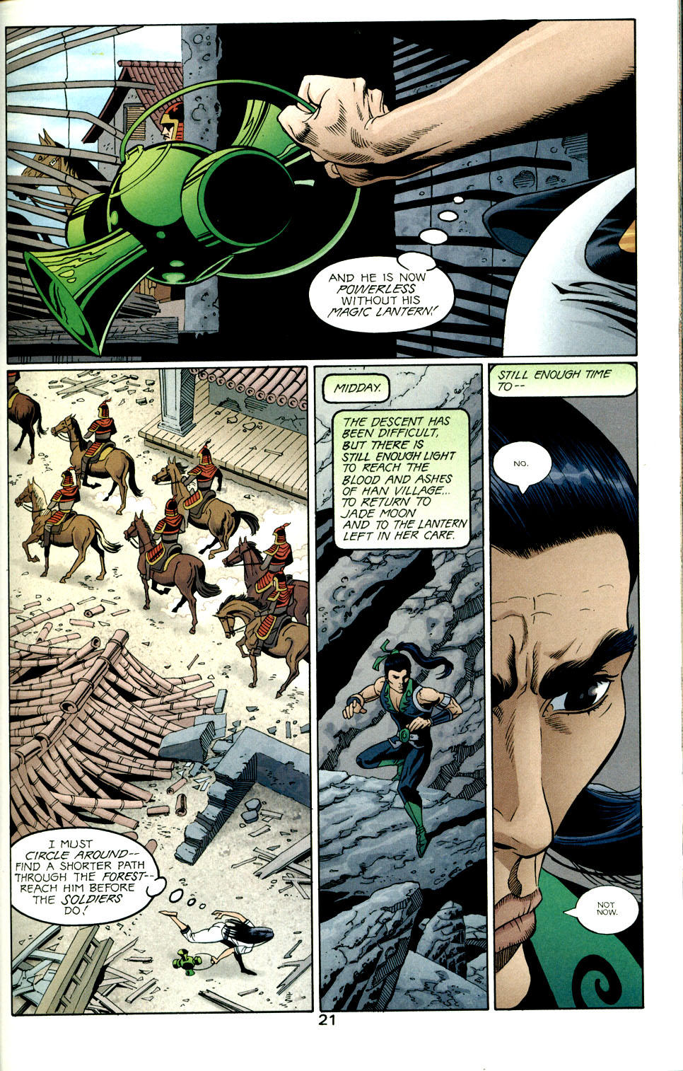 Read online Green Lantern: Dragon Lord comic -  Issue #3 - 23