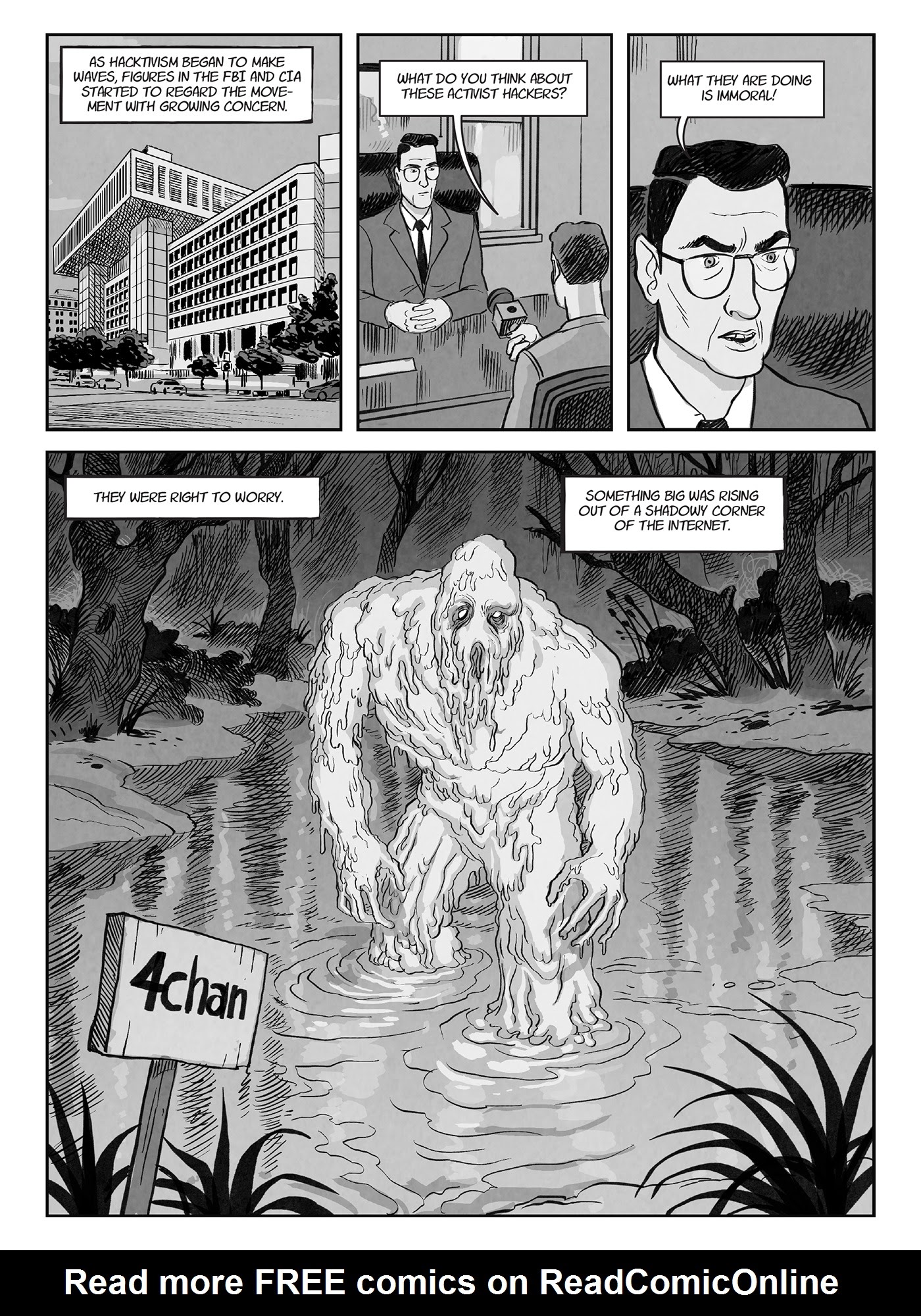 Read online A for Anonymous: How a Mysterious Hacker Collective Transformed the World comic -  Issue # TPB - 25