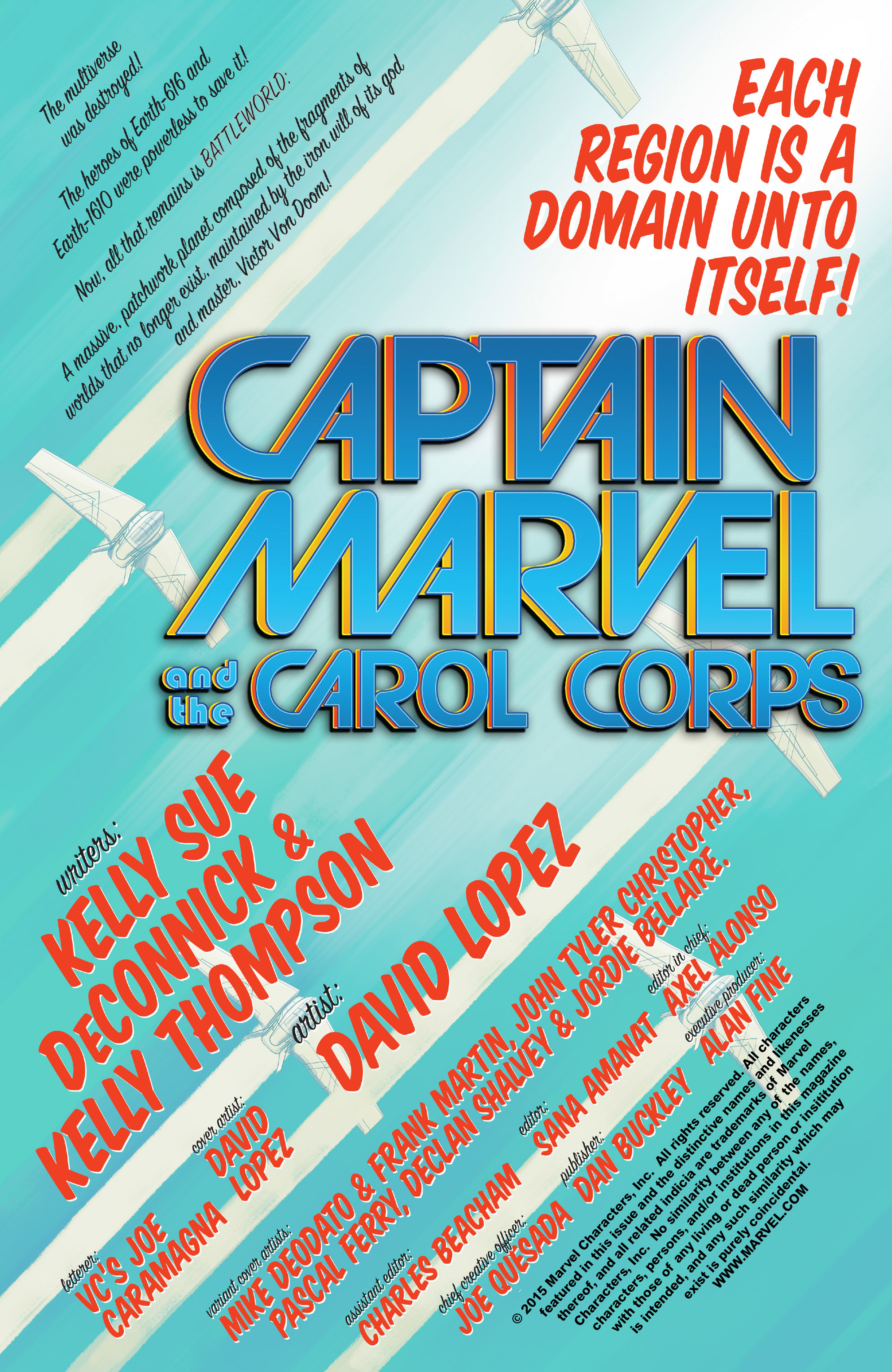 Read online Captain Marvel & the Carol Corps comic -  Issue #1 - 2