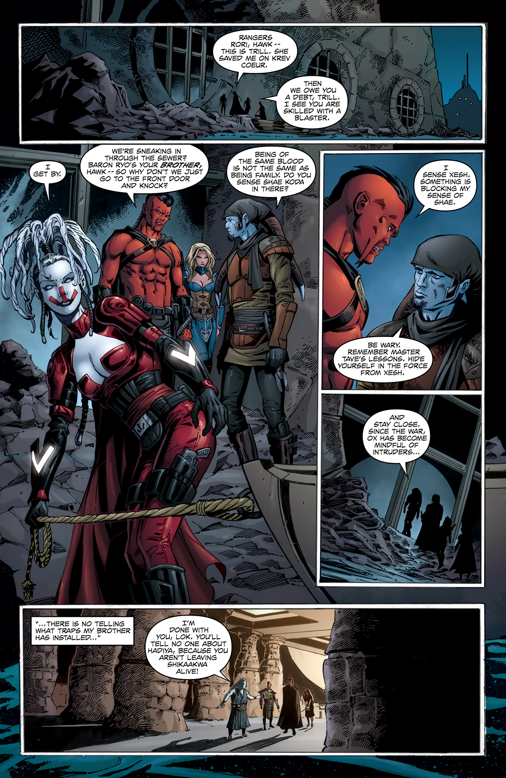 Read online Star Wars: Dawn of the Jedi - Prisoner of Bogan comic -  Issue #5 - 8