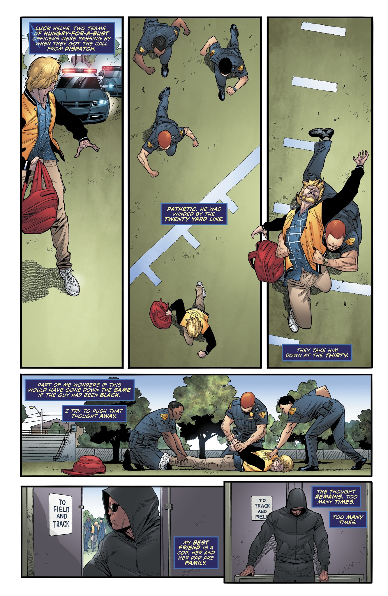 Read online Black Lightning: Cold Dead Hands comic -  Issue #2 - 16
