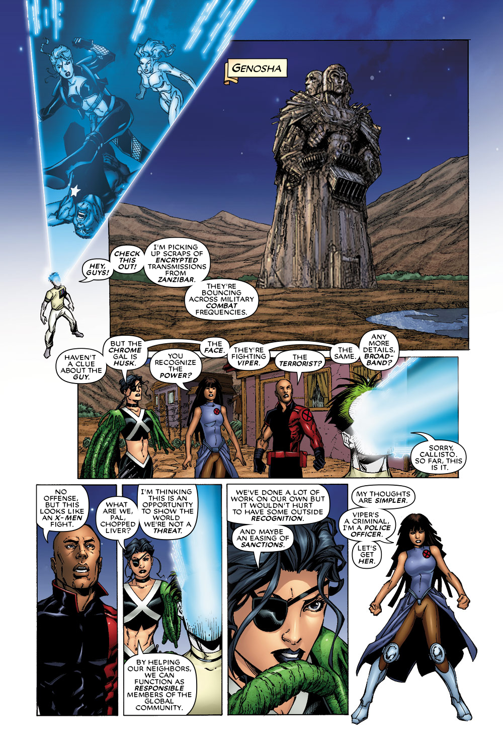 Read online Excalibur (2004) comic -  Issue #11 - 23