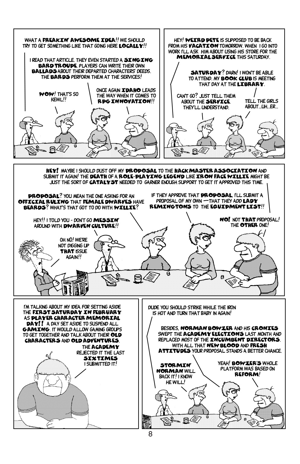 Read online Knights of the Dinner Table comic -  Issue #26 - 10