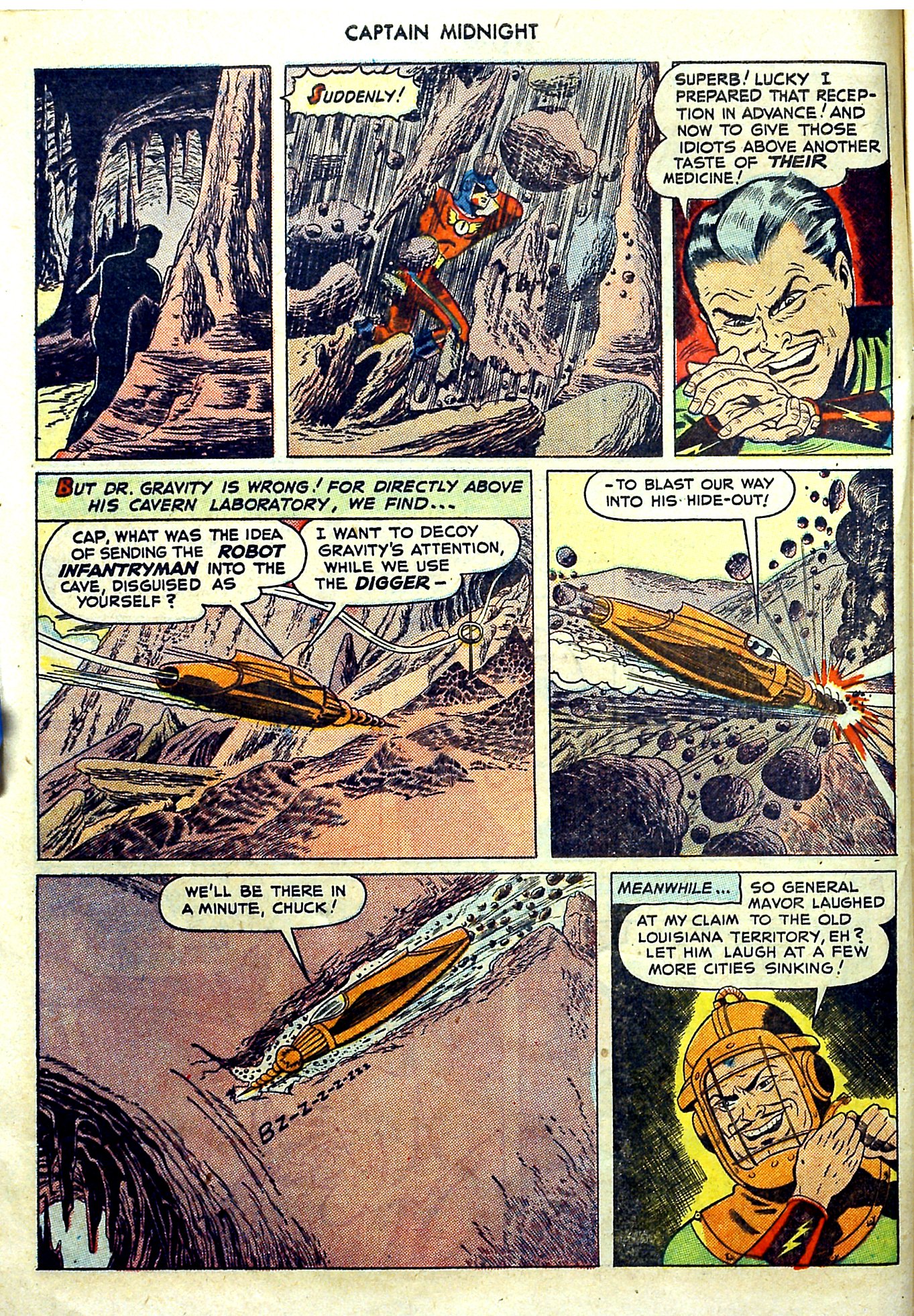 Read online Captain Midnight (1942) comic -  Issue #56 - 8
