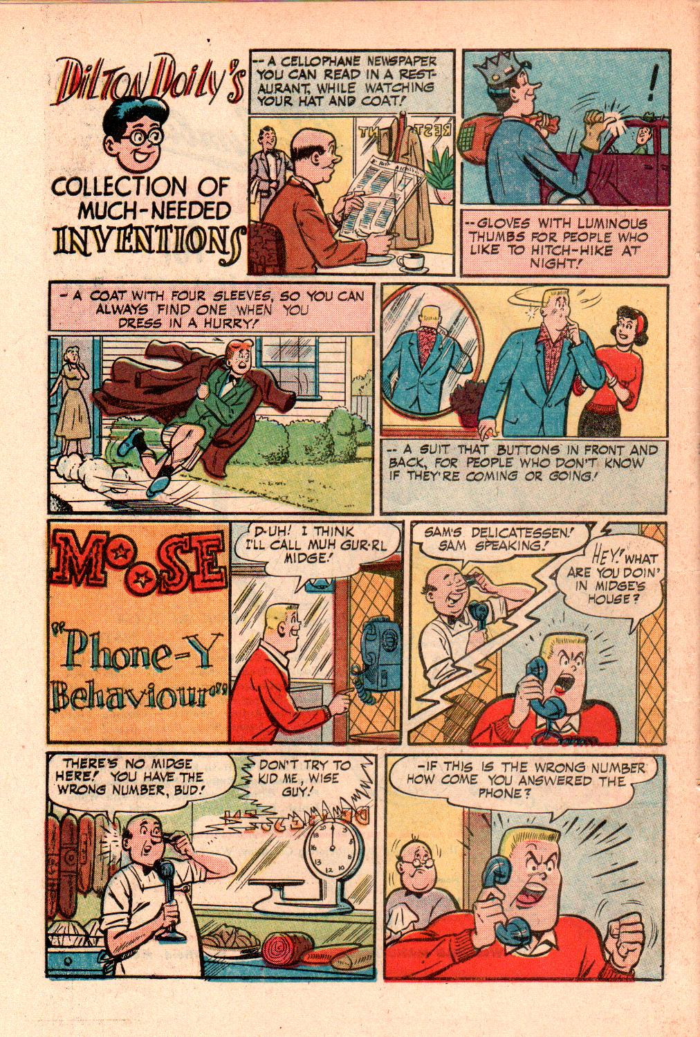 Read online Archie's Joke Book Magazine comic -  Issue #44 - 10