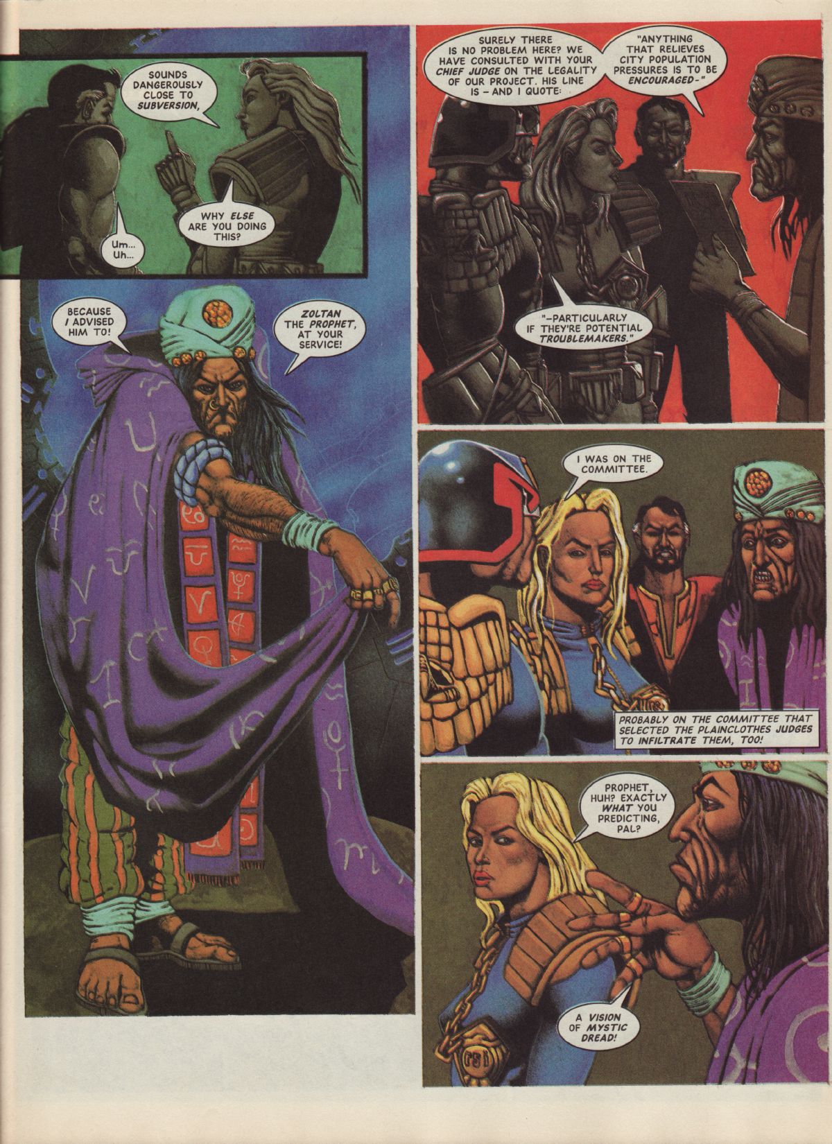 Read online Judge Dredd: The Megazine (vol. 2) comic -  Issue #77 - 45