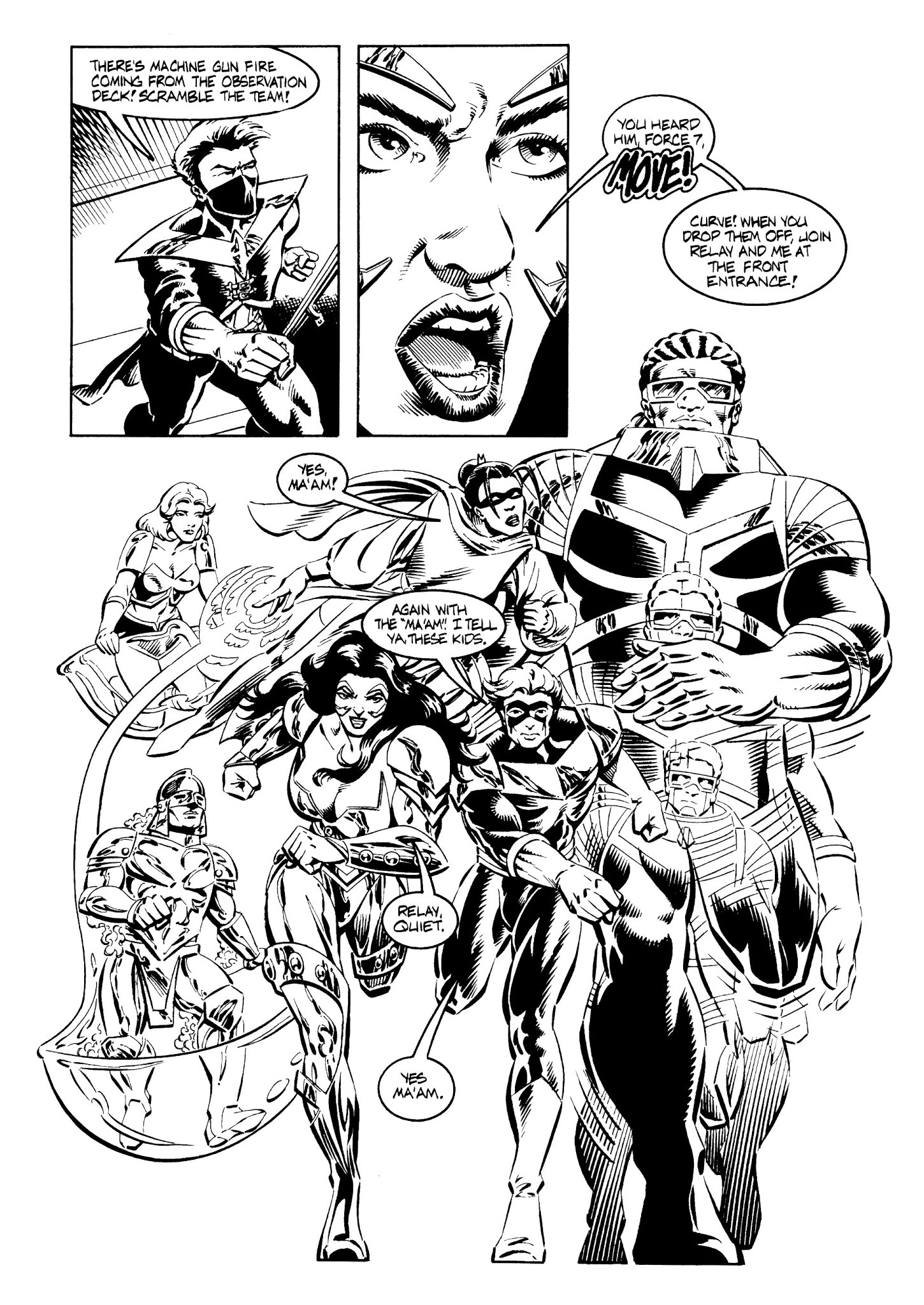 Read online Force Seven comic -  Issue #5 - 23