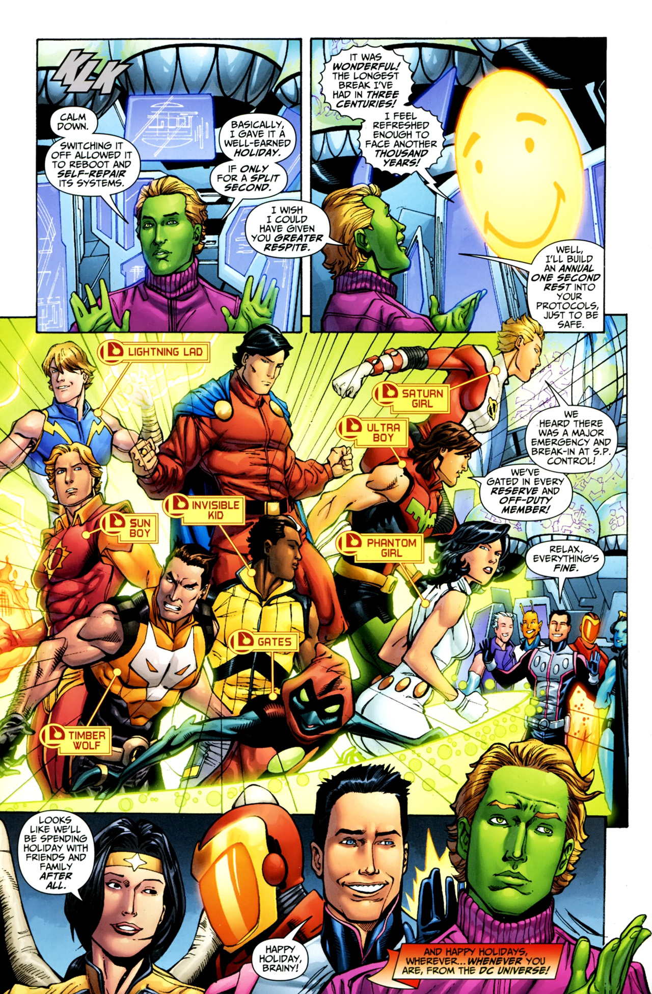 Read online DCU Holiday Special 2010 comic -  Issue # Full - 55