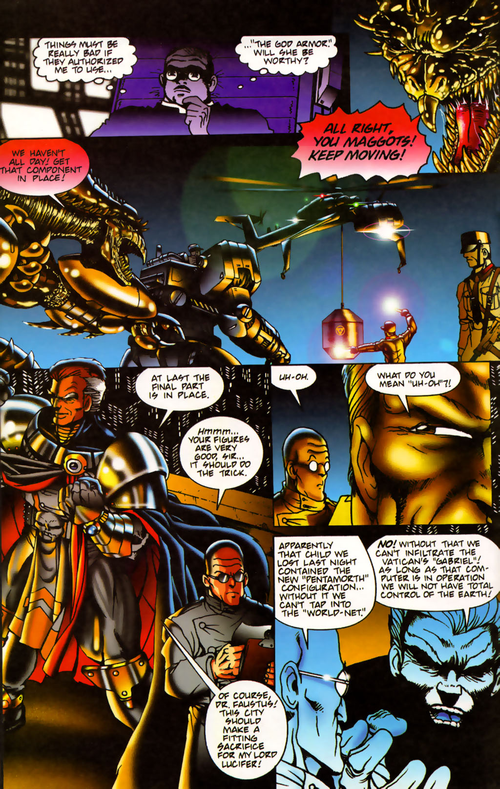 Read online Warrior Nun Areala (1994) comic -  Issue #2 - 13