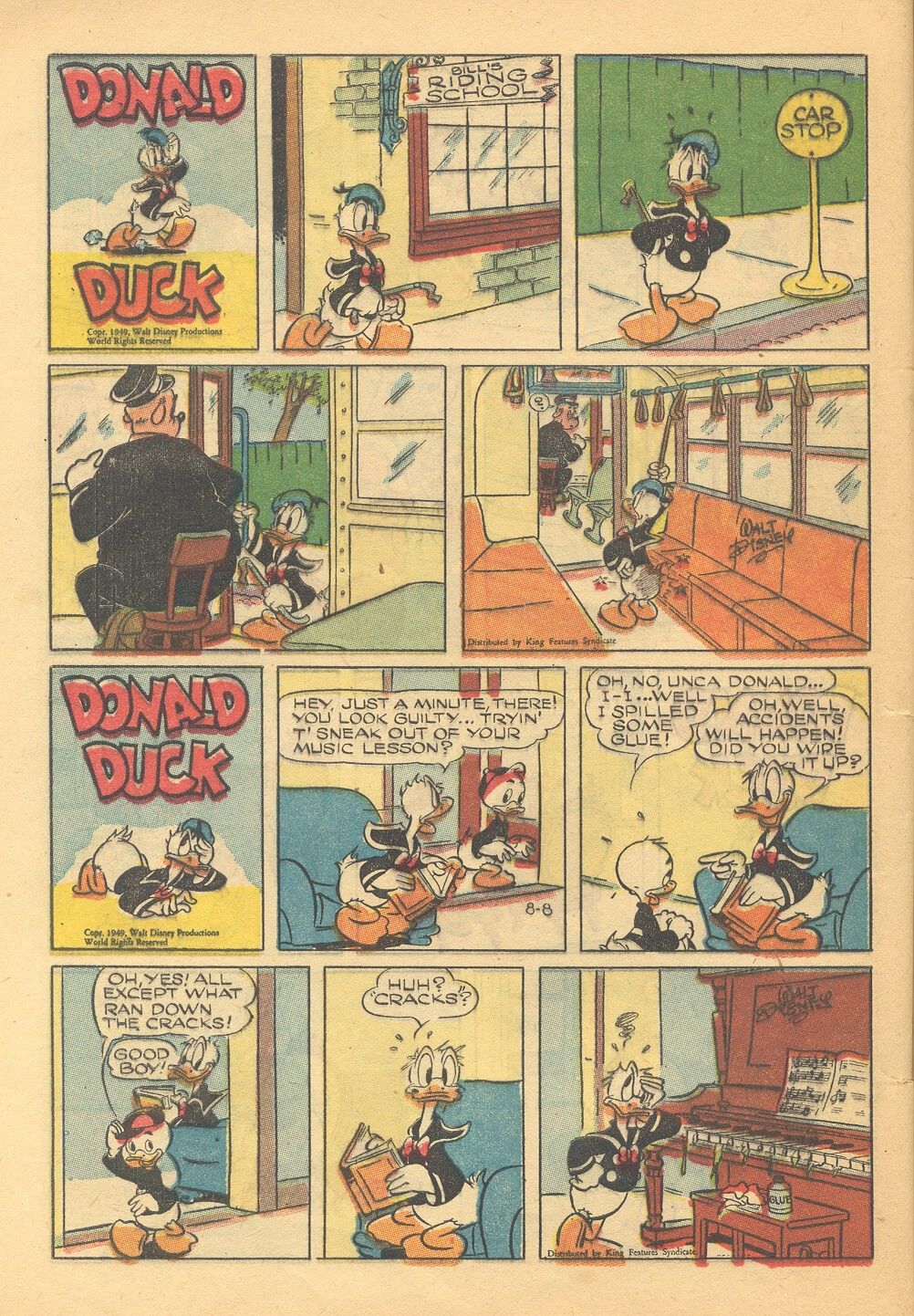 Read online Walt Disney's Comics and Stories comic -  Issue #137 - 28