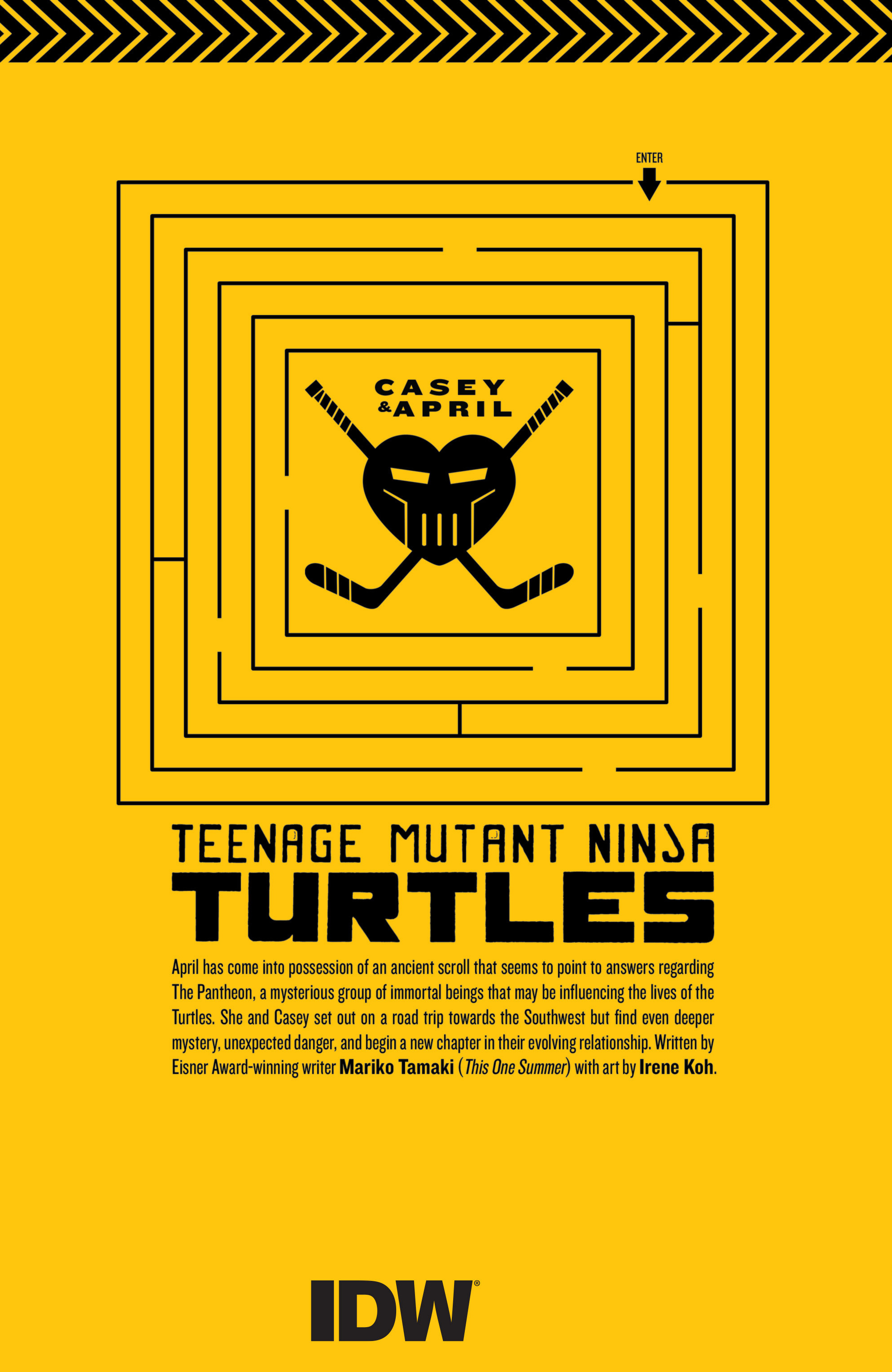 Read online Teenage Mutant Ninja Turtles: Casey and April comic -  Issue # Full - 96