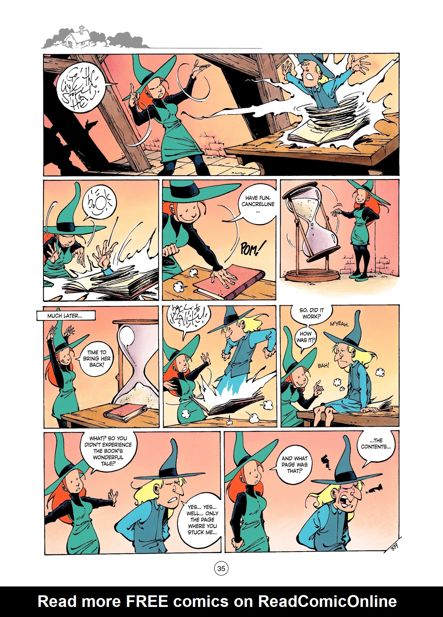 Read online Melusine comic -  Issue #5 - 35