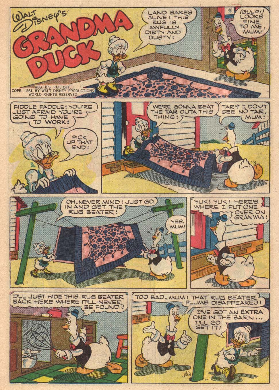Walt Disney's Comics and Stories issue 162 - Page 38