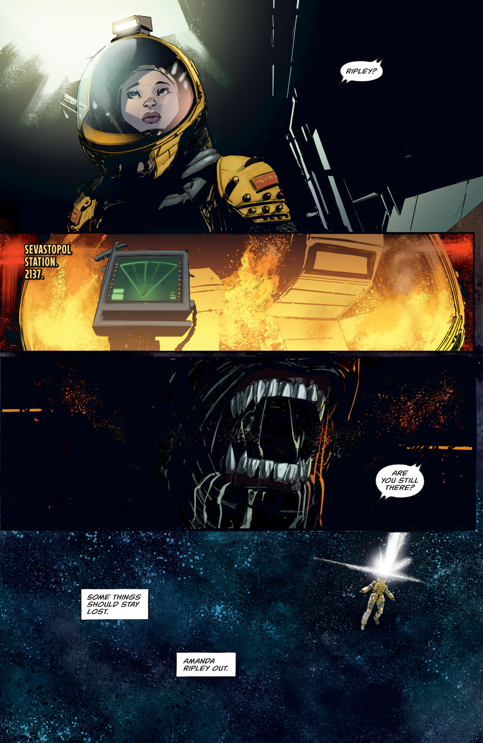 Read online Aliens: Resistance comic -  Issue # _TPB - 8